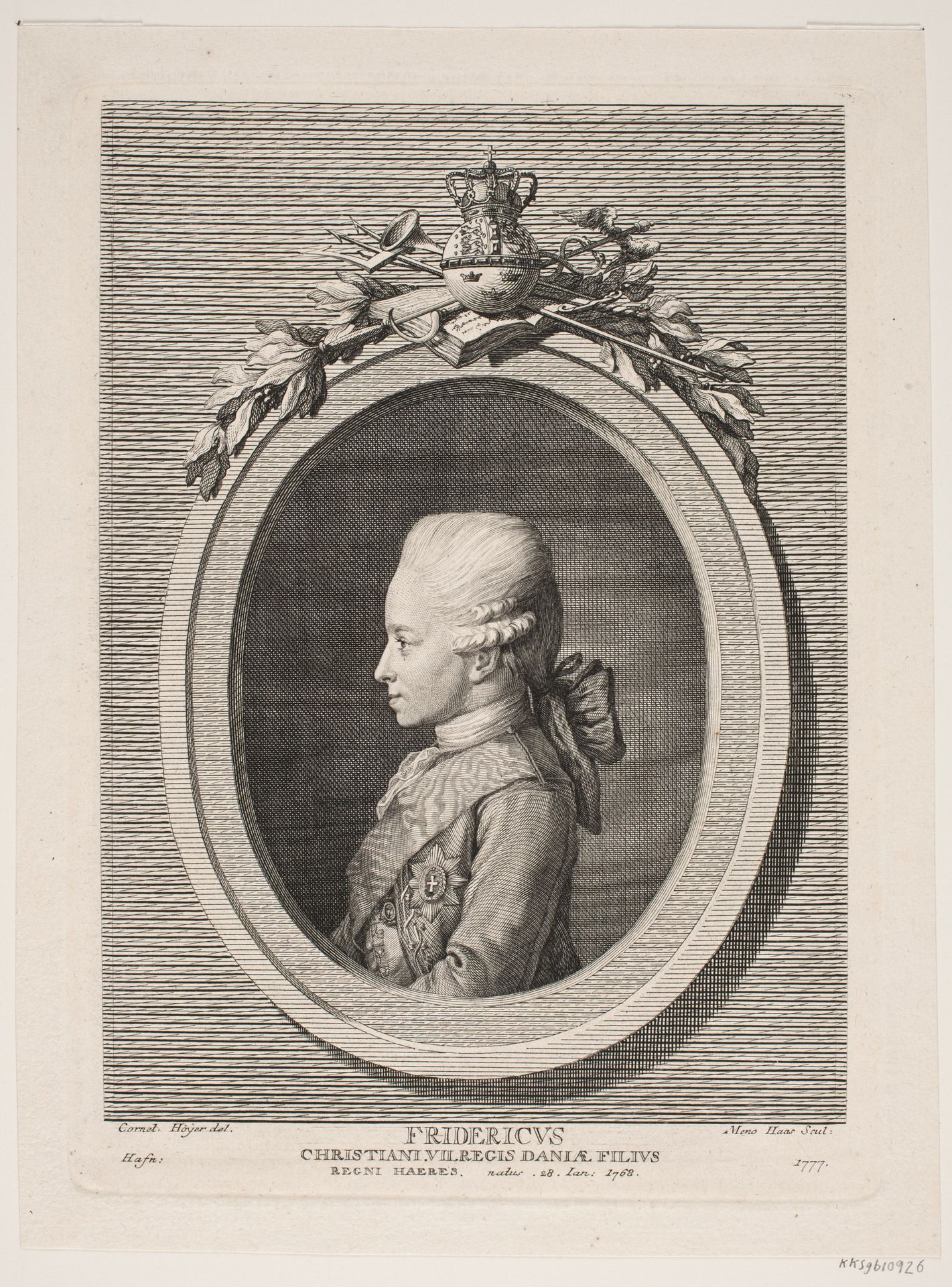 Frederik VI som kronprins by Meno Haas