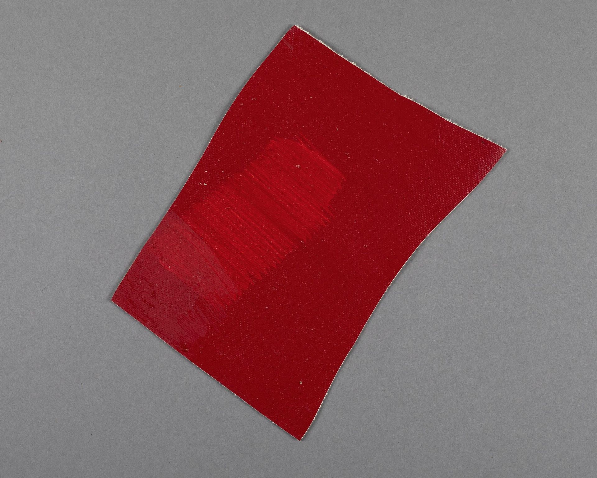 Painted canvas fragment by Barnett Newman