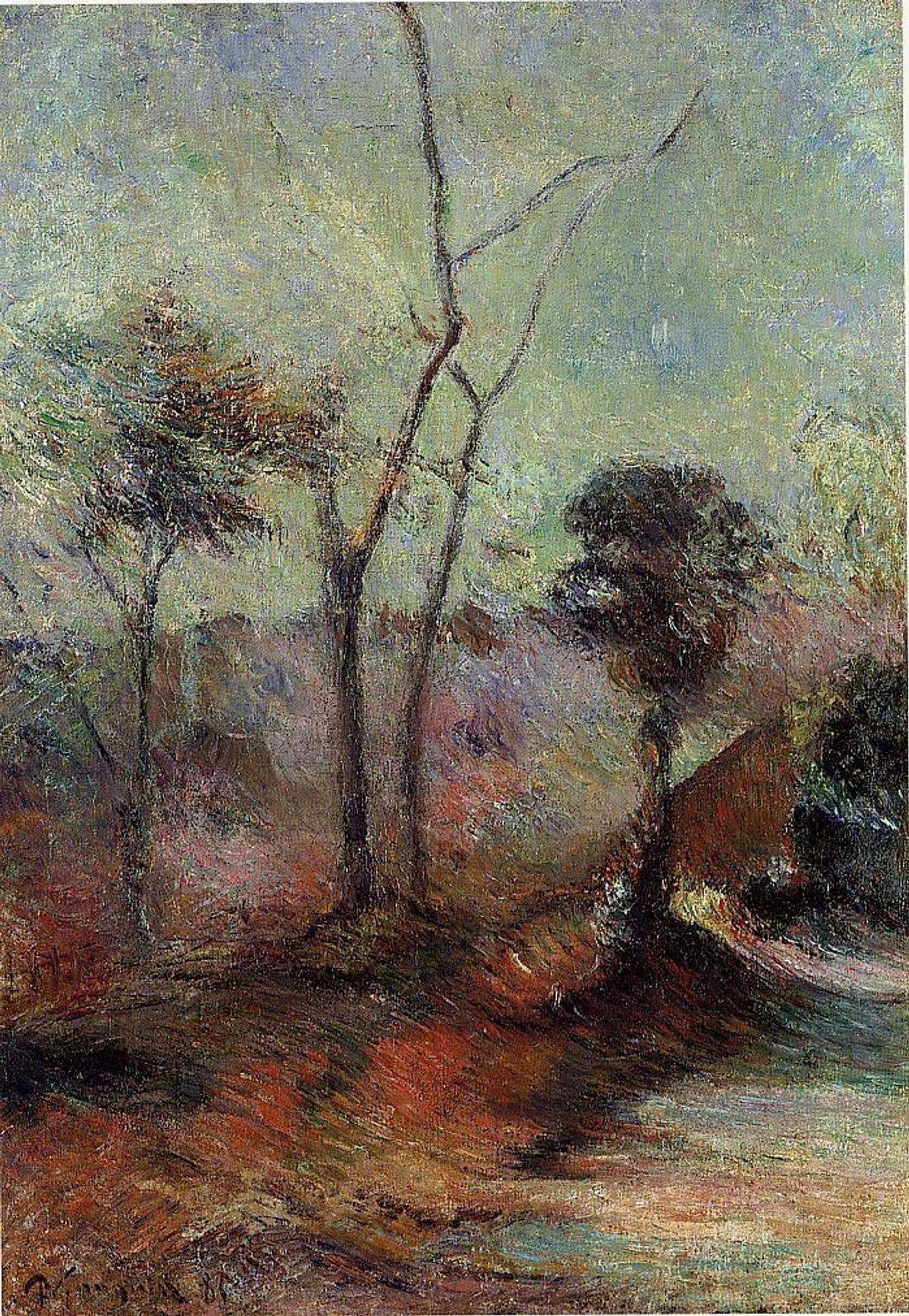 Landscape by Paul Gauguin