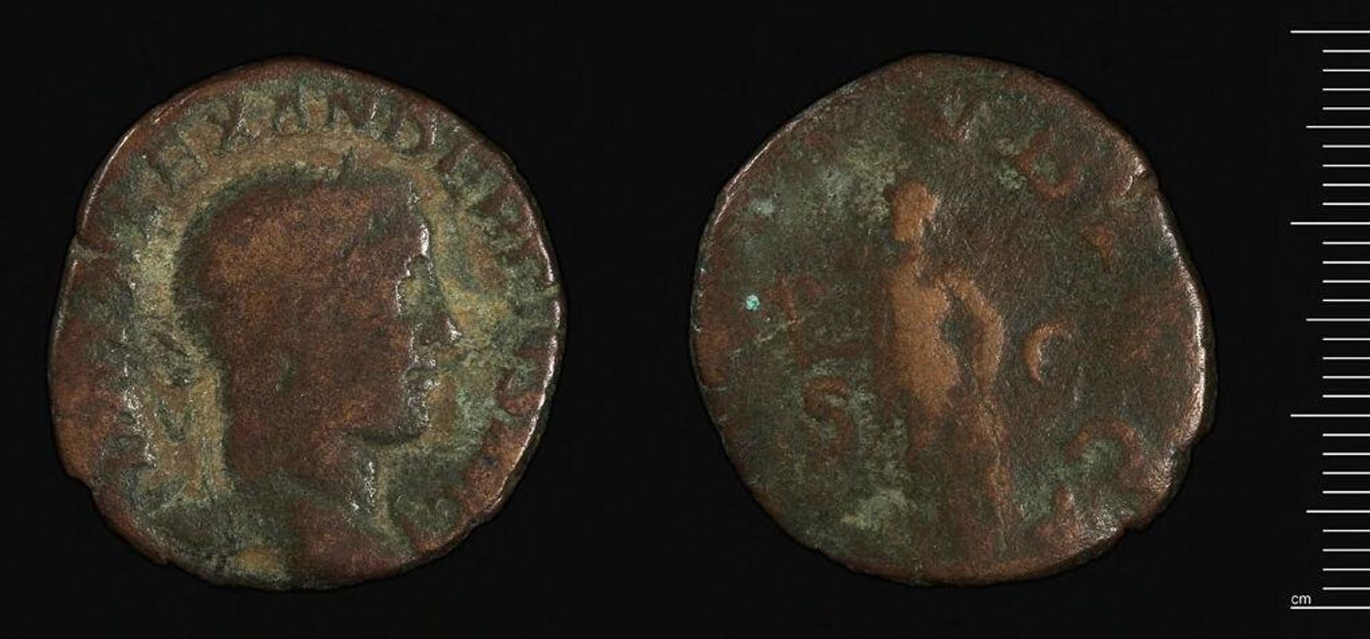 Sestertius of Severus Alexander by Severus Alexander