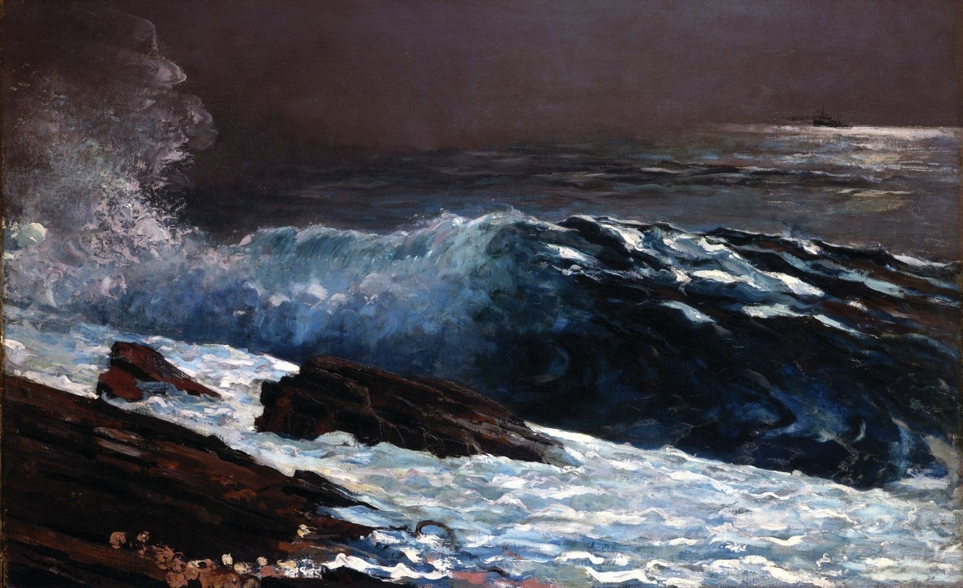 Sunlight on the Coast by Winslow Homer