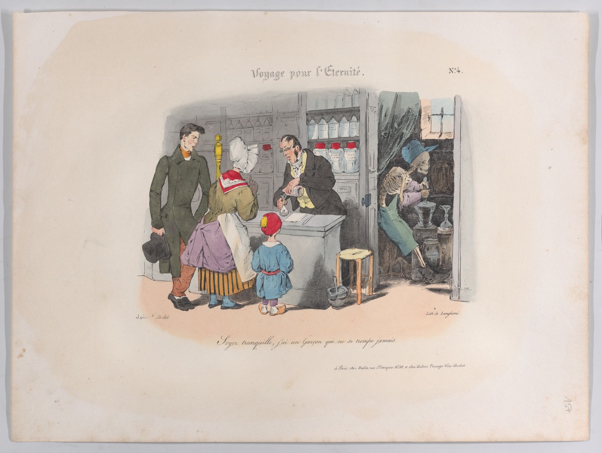 Journey for Eternity, No. 5 by J. J. Grandville