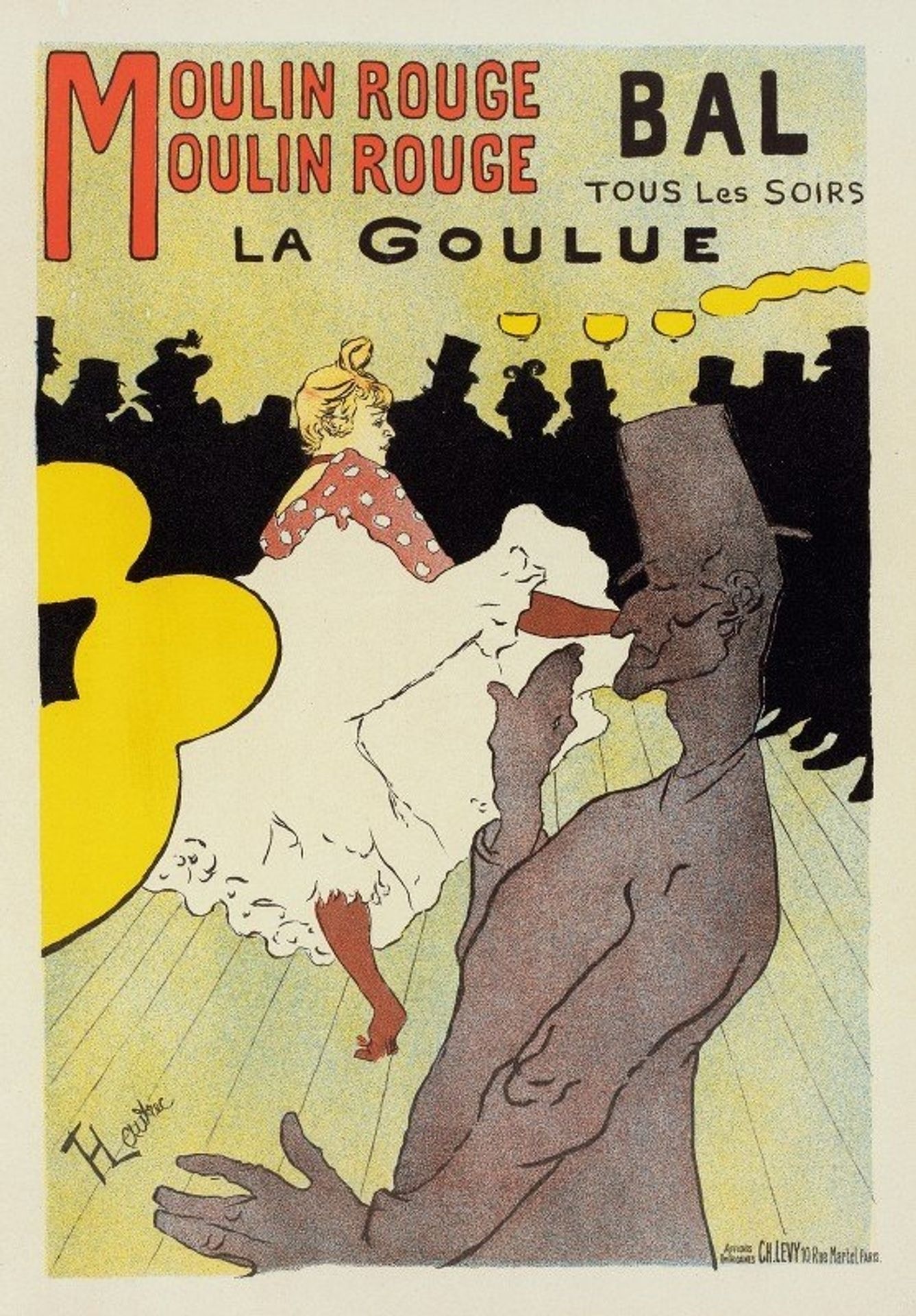 La Goulue by Henri de Toulouse-Lautrec