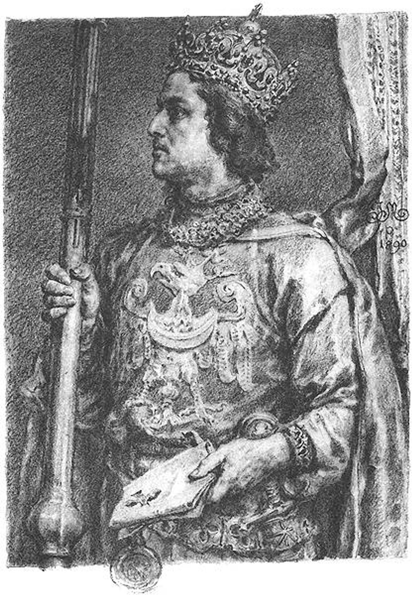 Przemysl II by Jan Matejko
