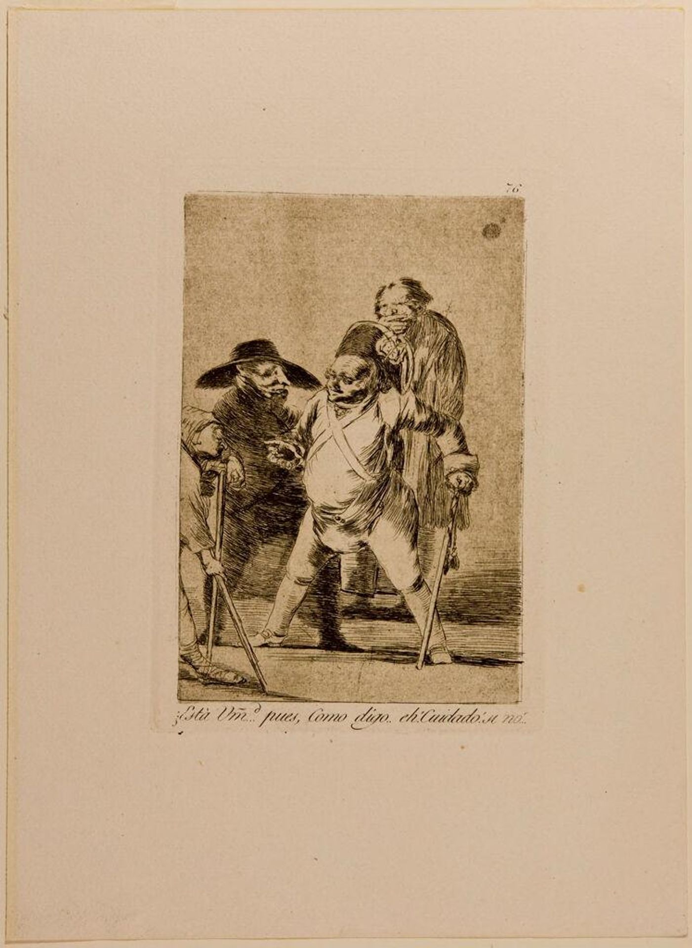 You Understand?...Well, As I Say...eh! Look Out! Otherwise... by Francisco JosÃ© de Goya y Lucientes