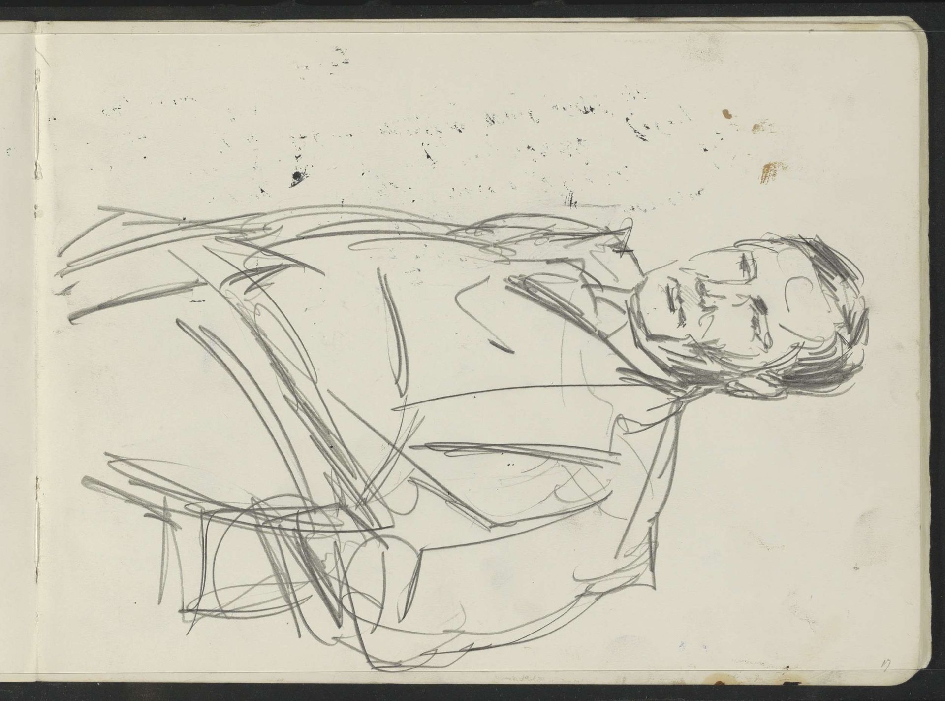 Portret van een onbekende man by Isaac Israels
