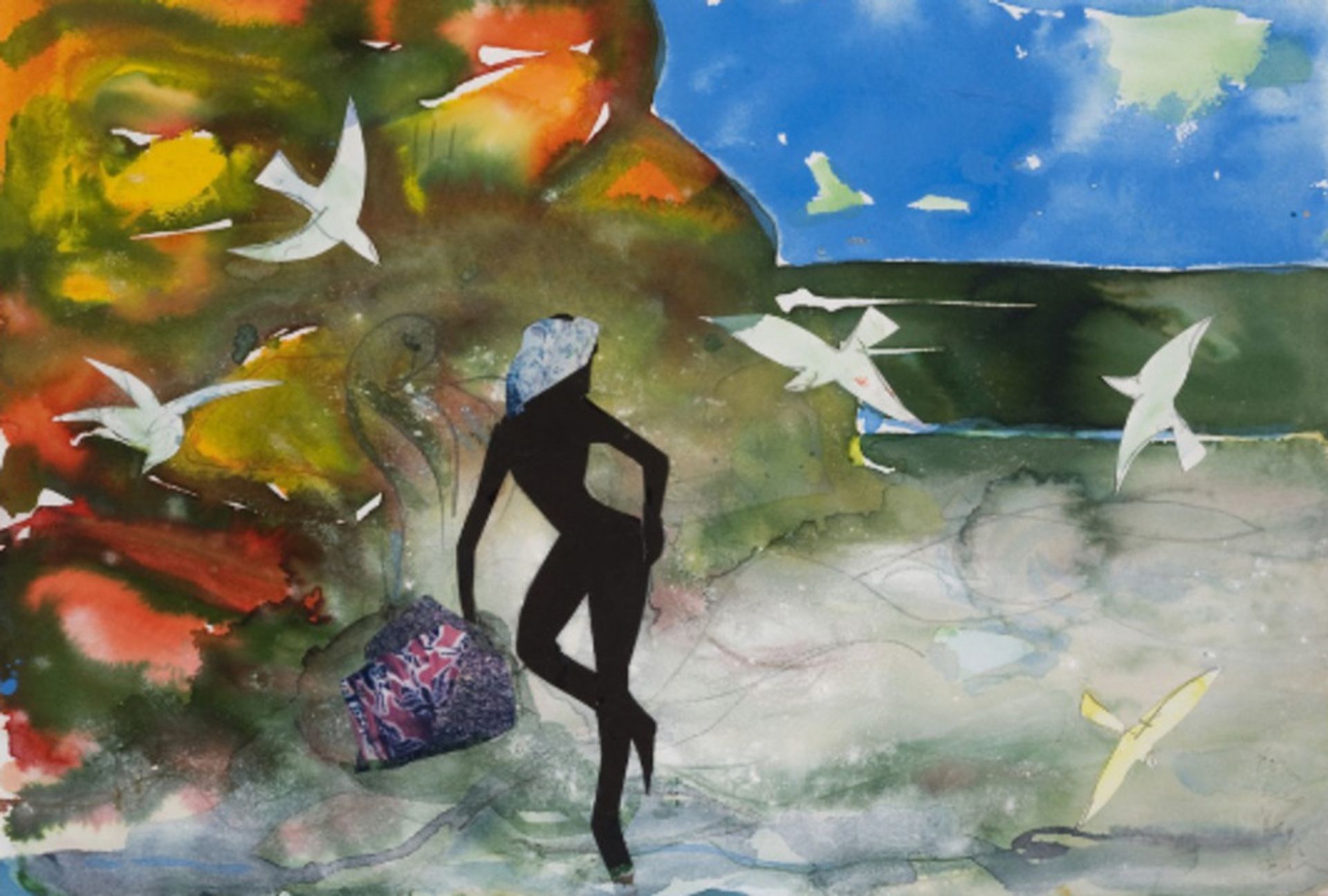 Calm Sea by Romare Bearden