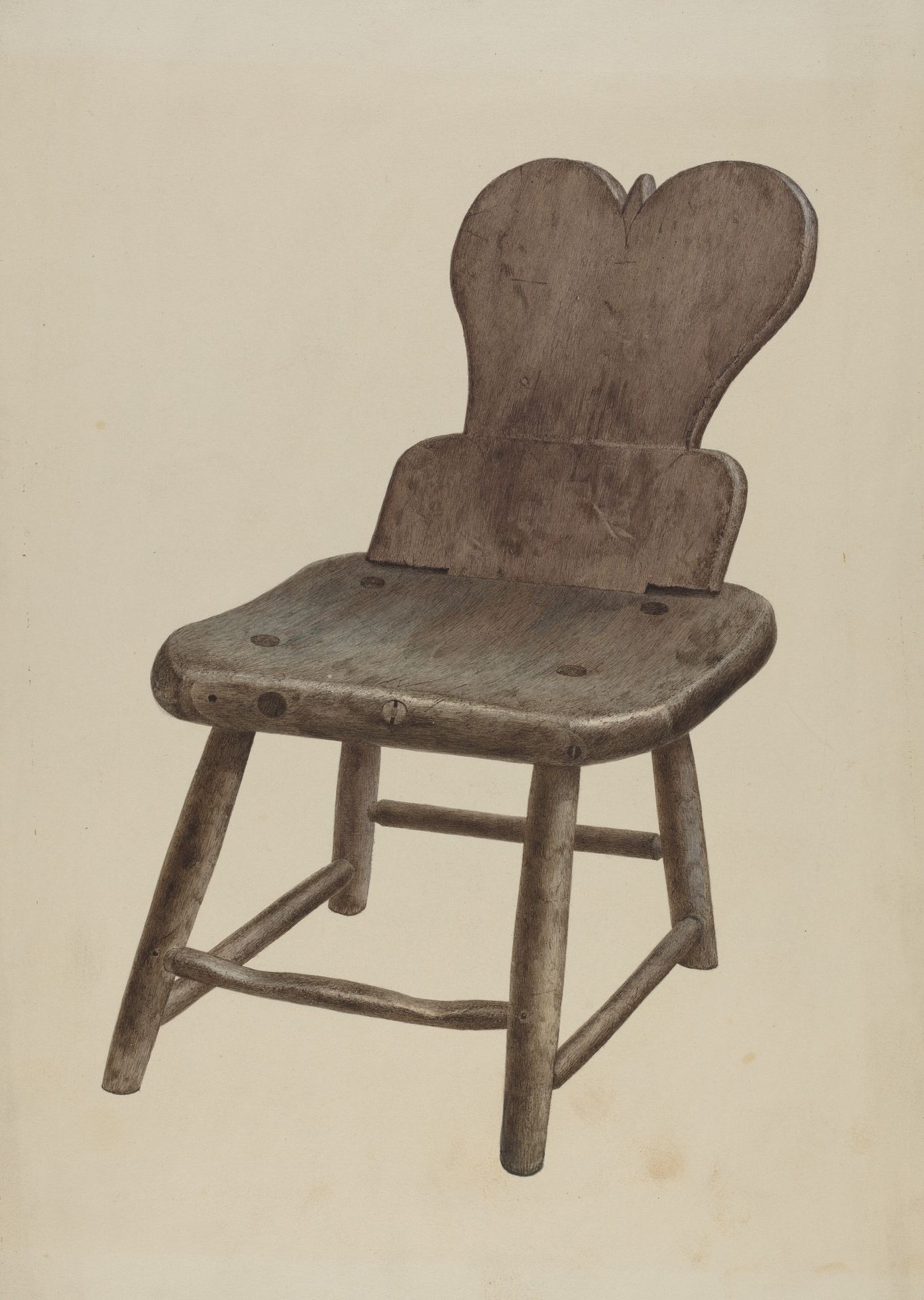 Pa. German Chair by Anonymous