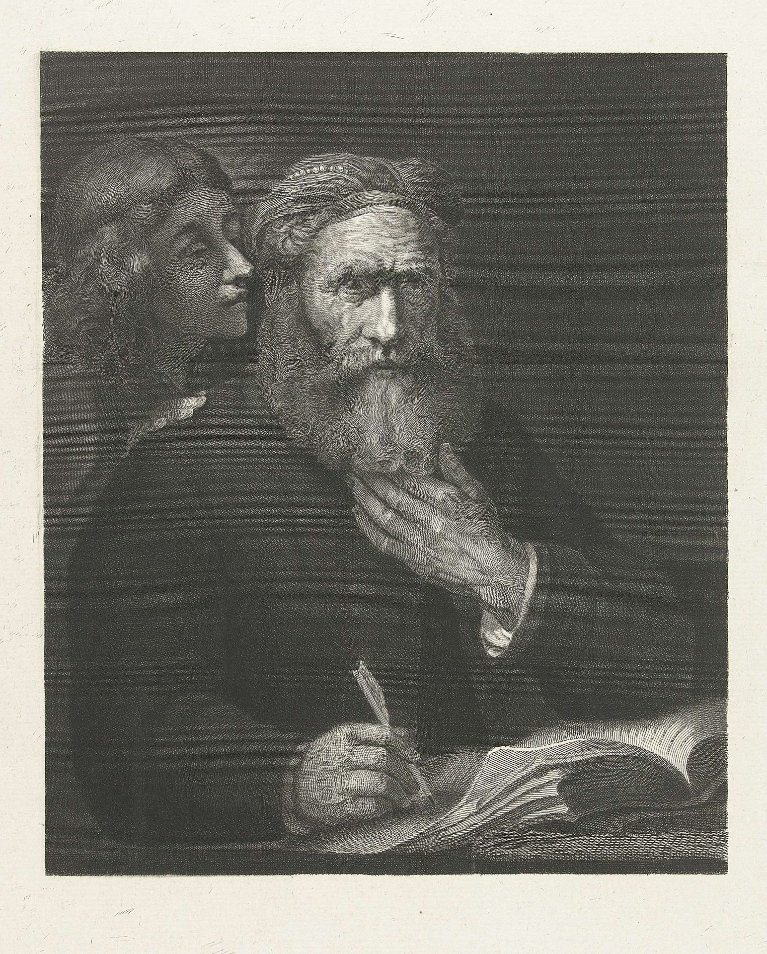 Matteüs de evangelist by Lambertus Antonius Claessens