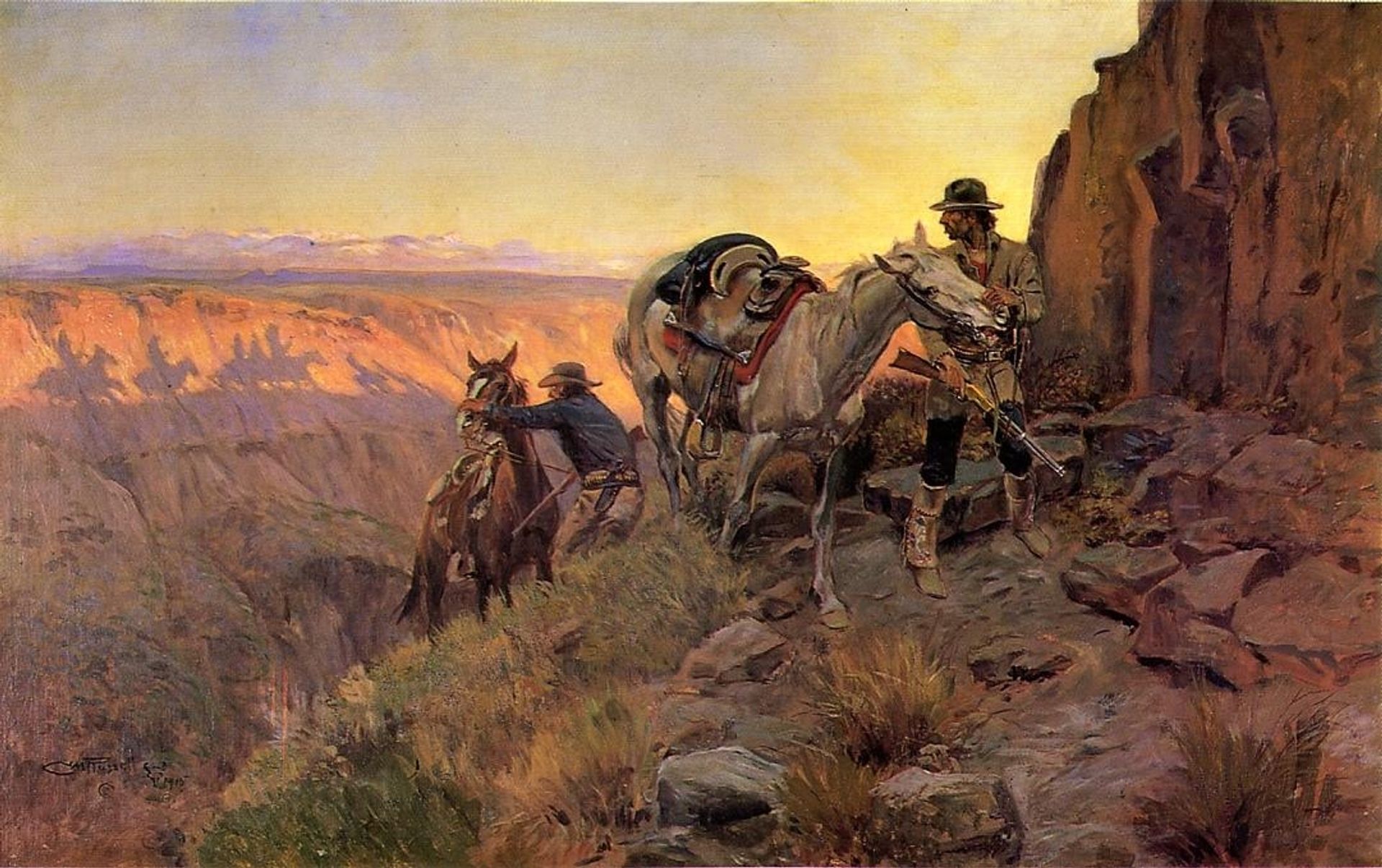 When Shadows Hint Death by Charles M. Russell