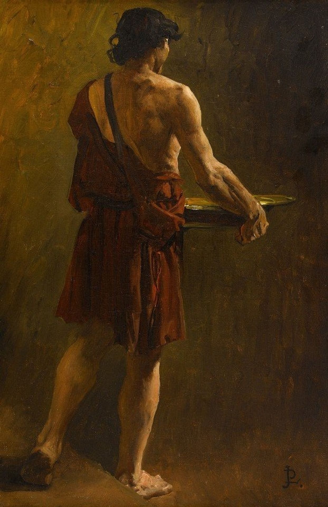 Récits des temps mérovingiens ; un esclave by Jean-Paul Laurens