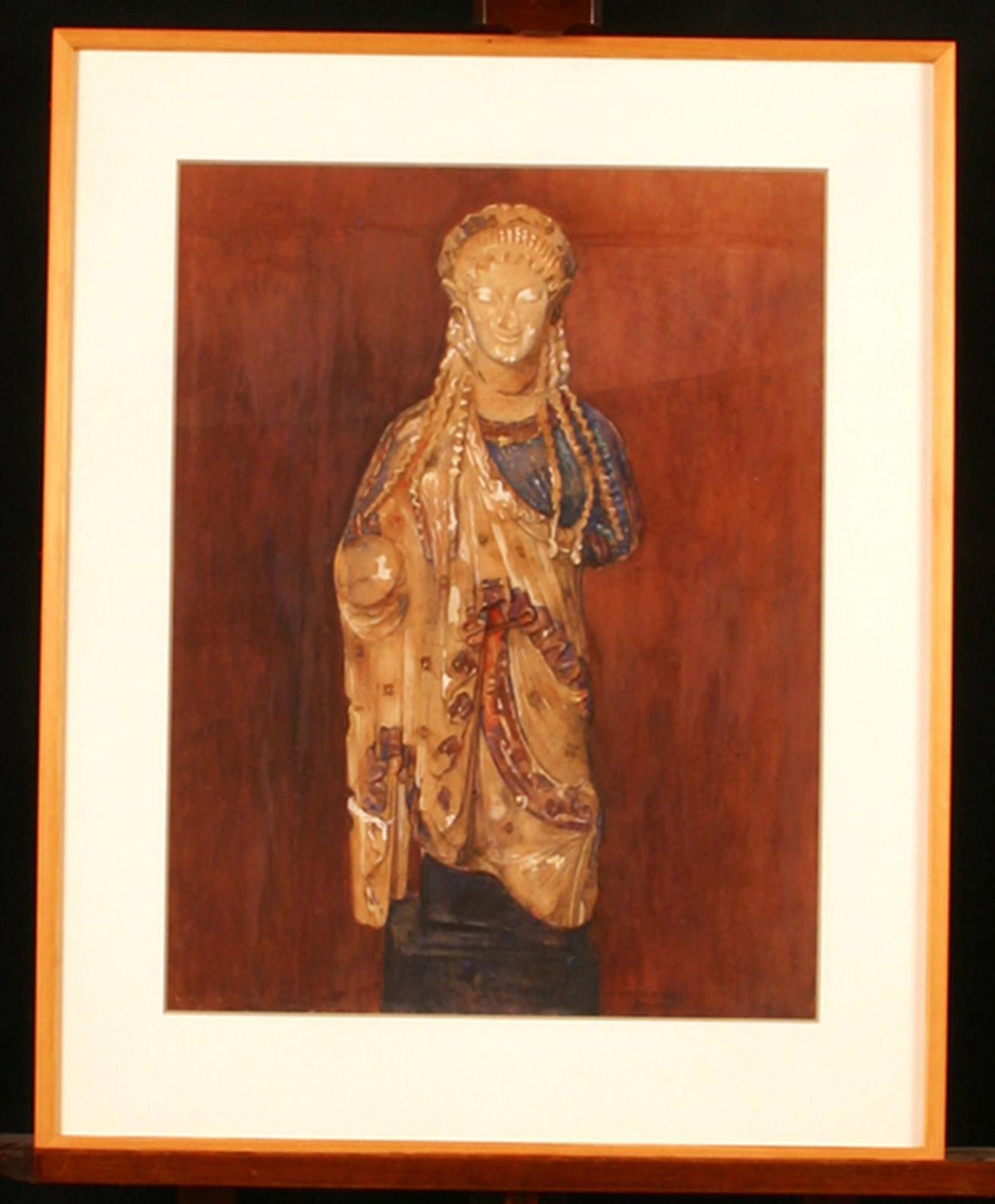Kore (Akropolis museet inv. 675) by Marie Henriques