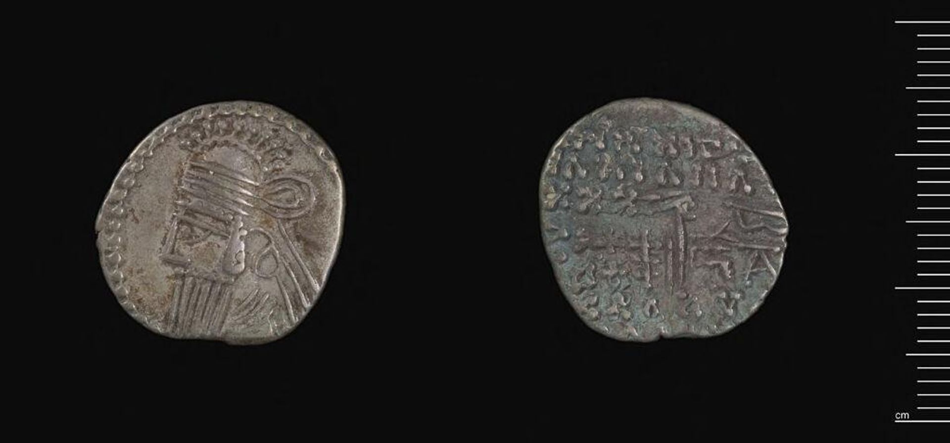 Drachm of Vologases IV of Parthia, Ecbatana by Vologases IV
