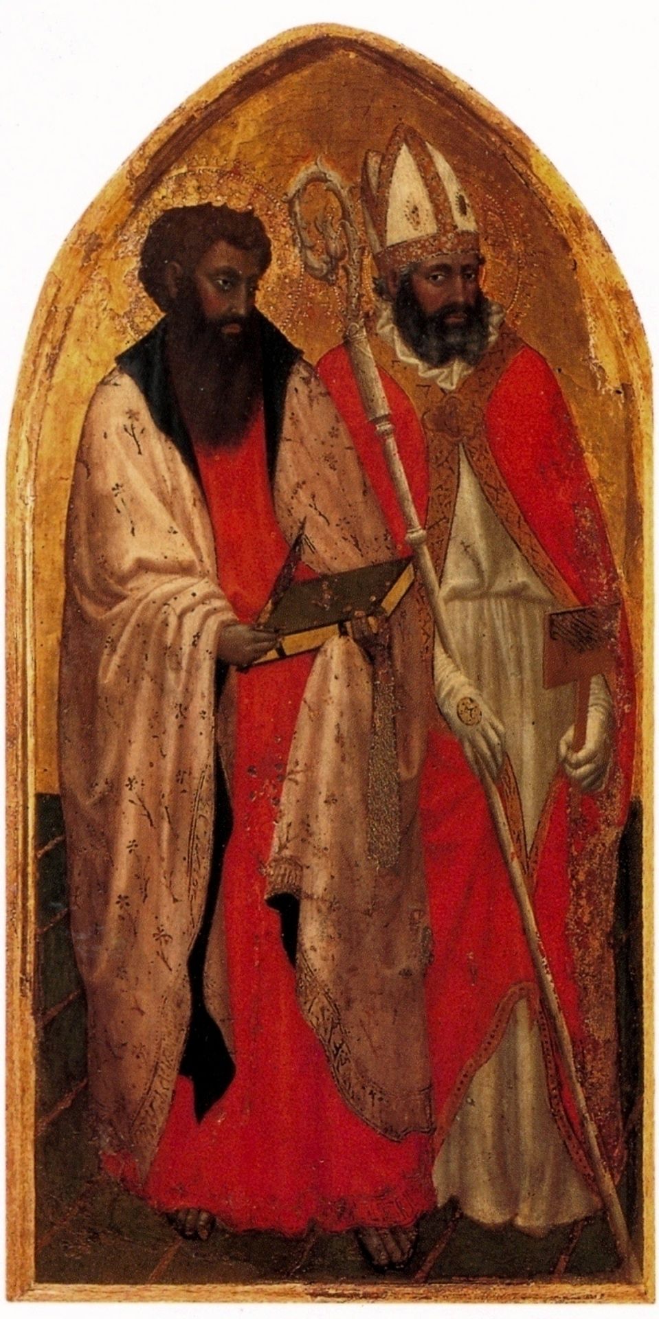 San Giovenale Triptych. Left panel by Masaccio