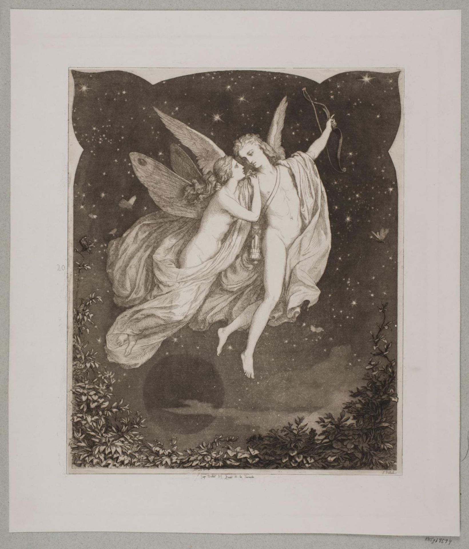 Illustration nr. 20 til "L`Amour et Psyché" by Lorenz Frølich