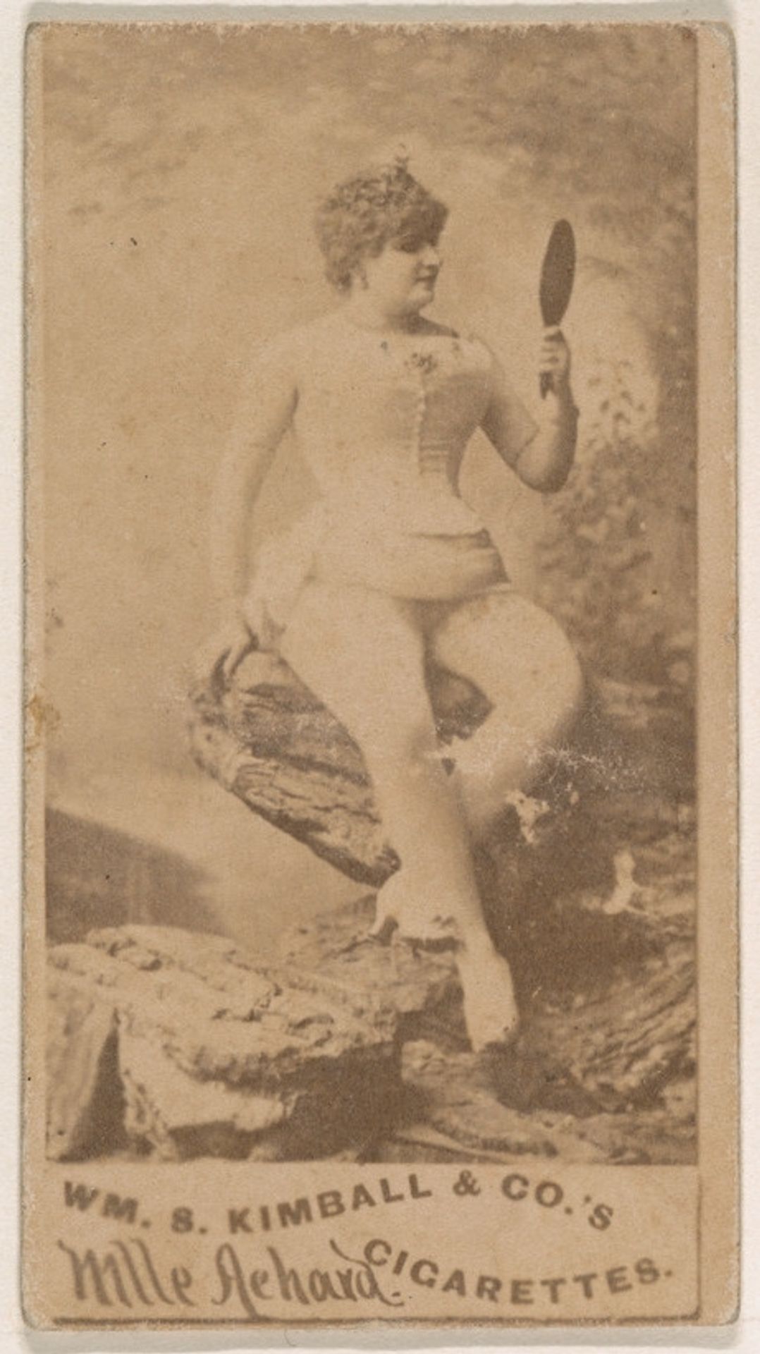 Mlle. Aehard, from the Actresses series (N203) issued by Wm. S. Kimball & Co. by William S. Kimball & Company