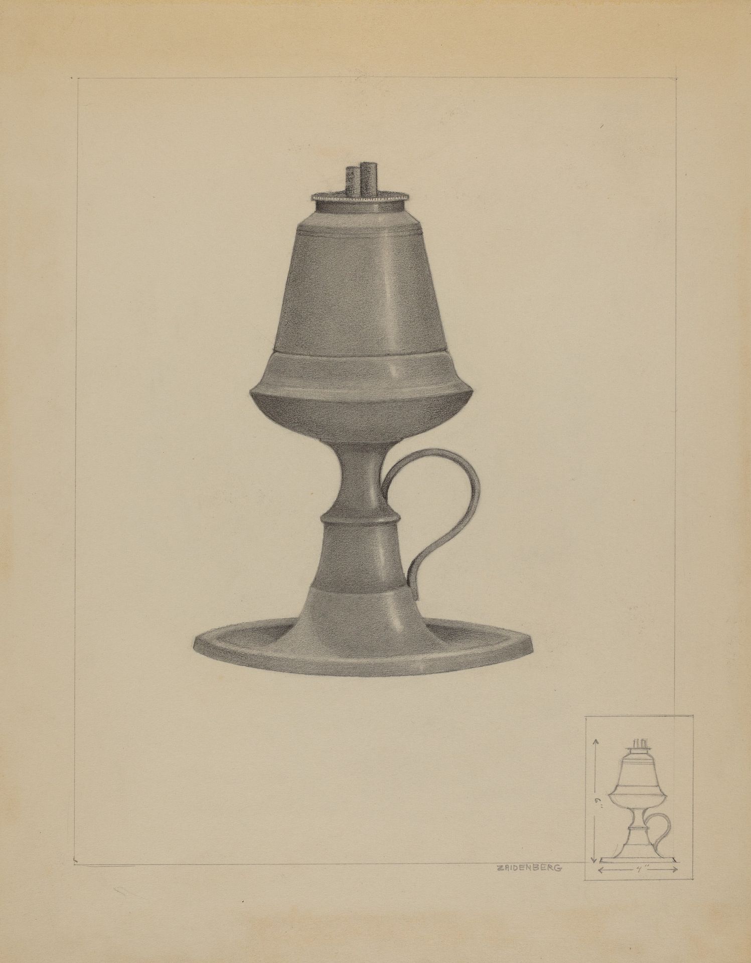 Lamp by A. Zaidenberg