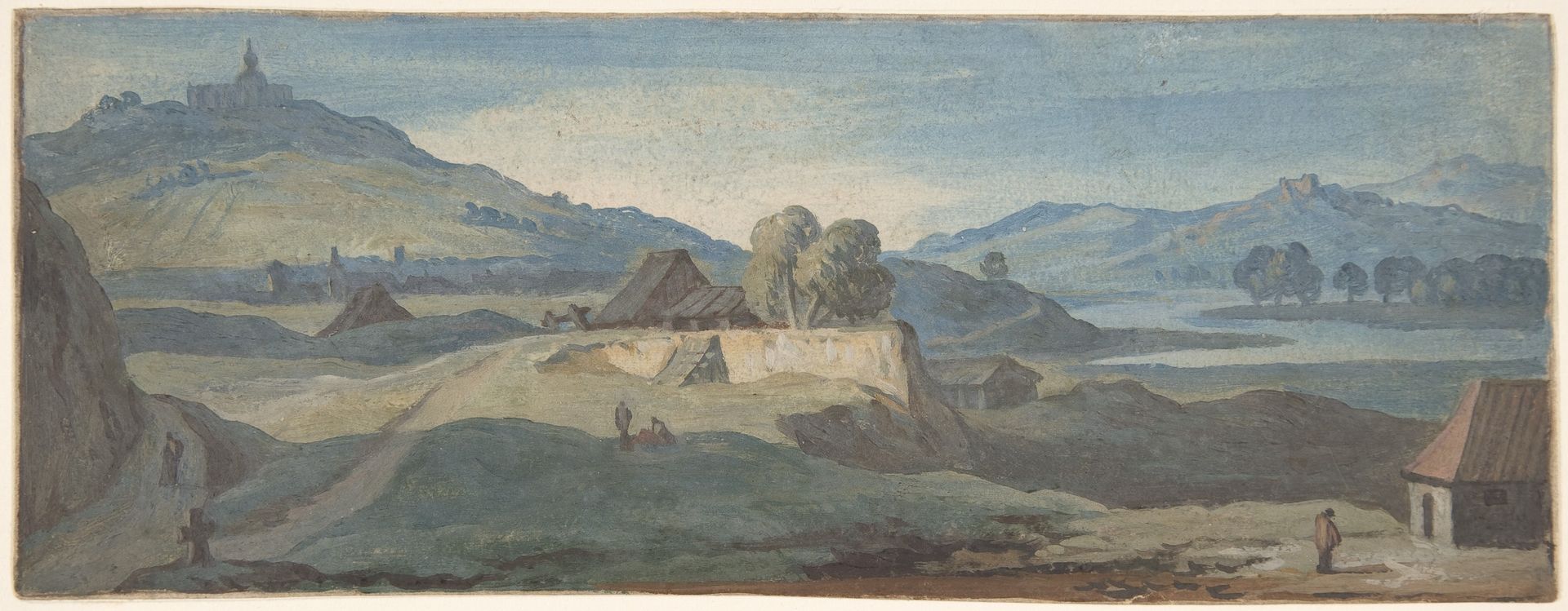 Landscape by Jan Frans van Bloemen