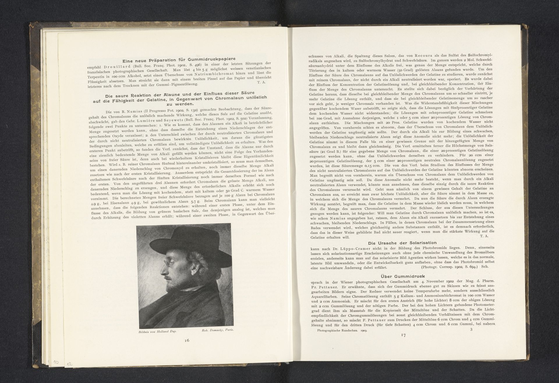 Portret van Holland Day by Robert Demachy