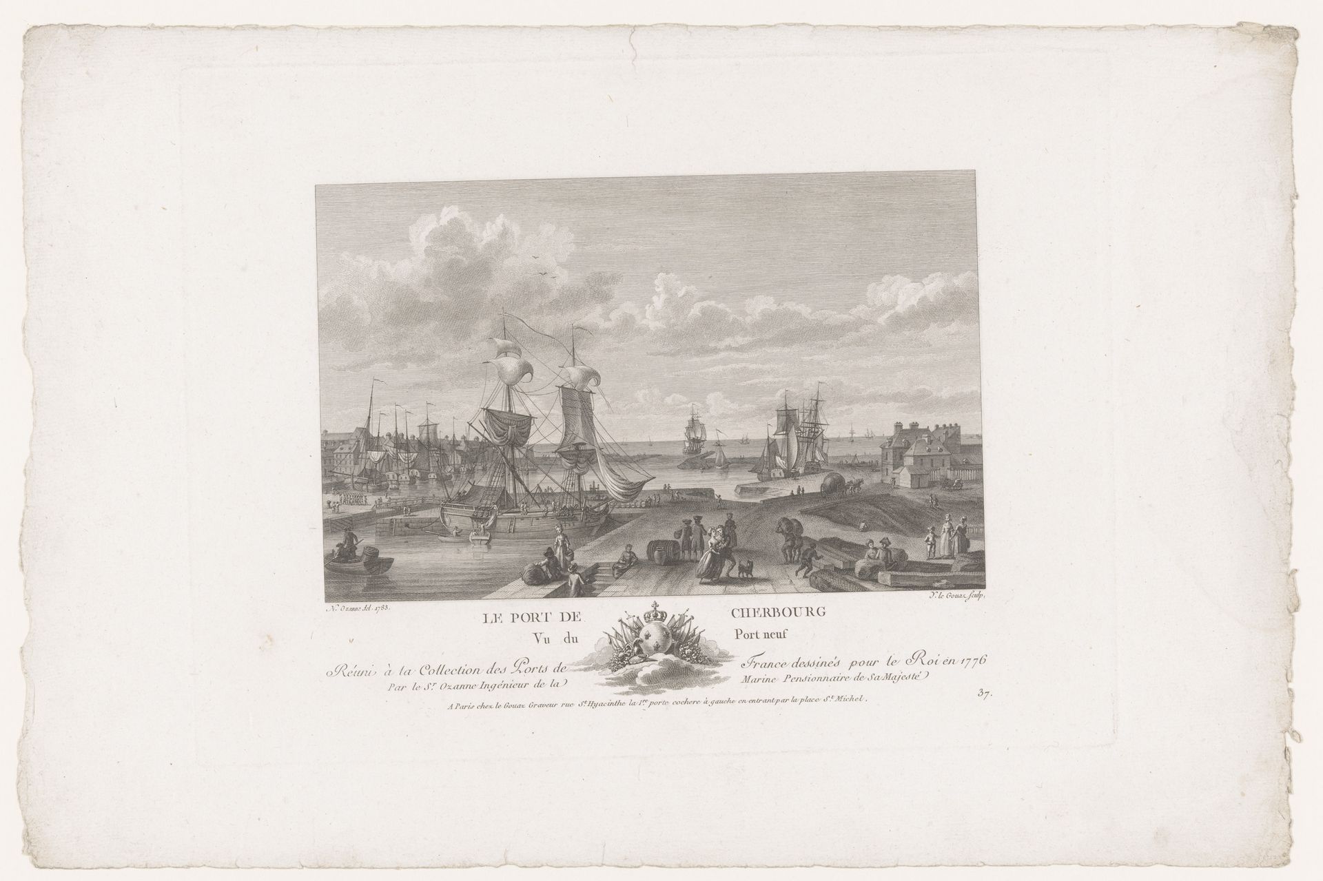 Haven van Cherbourg by Yves Marie Le Gouaz