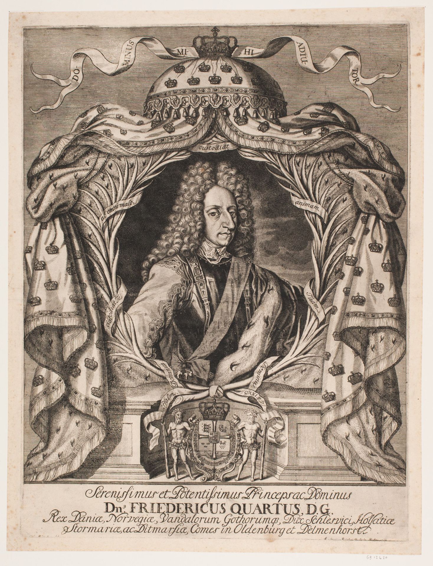 Kong Frederik IV by Andreas Reinhardt