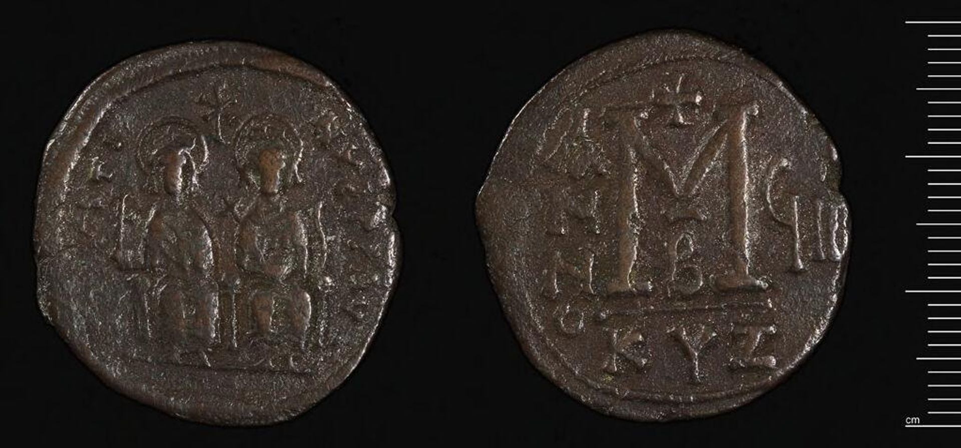 Coin of Justin II by Justin II