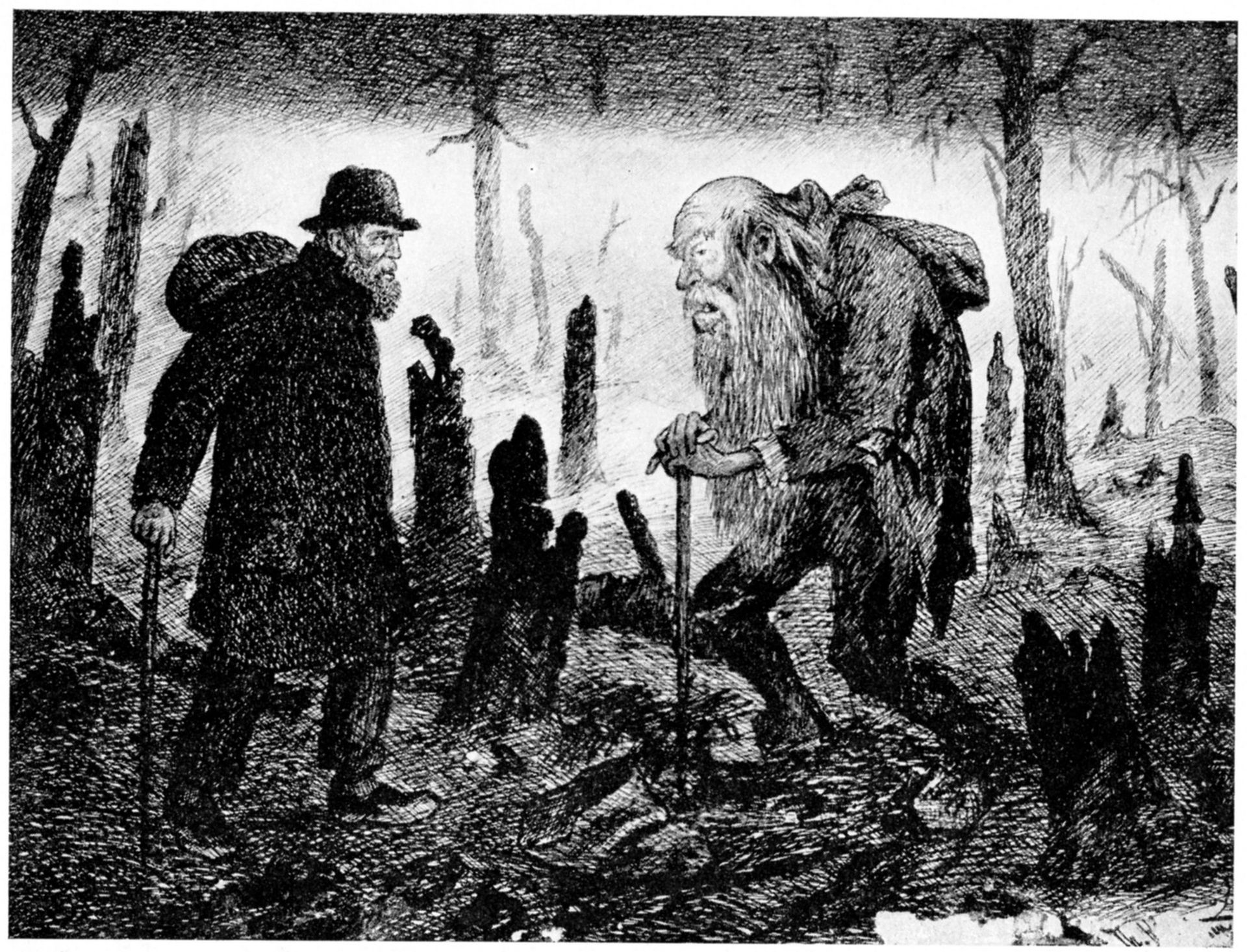 Peer Gynt 09 by Theodor Severin Kittelsen