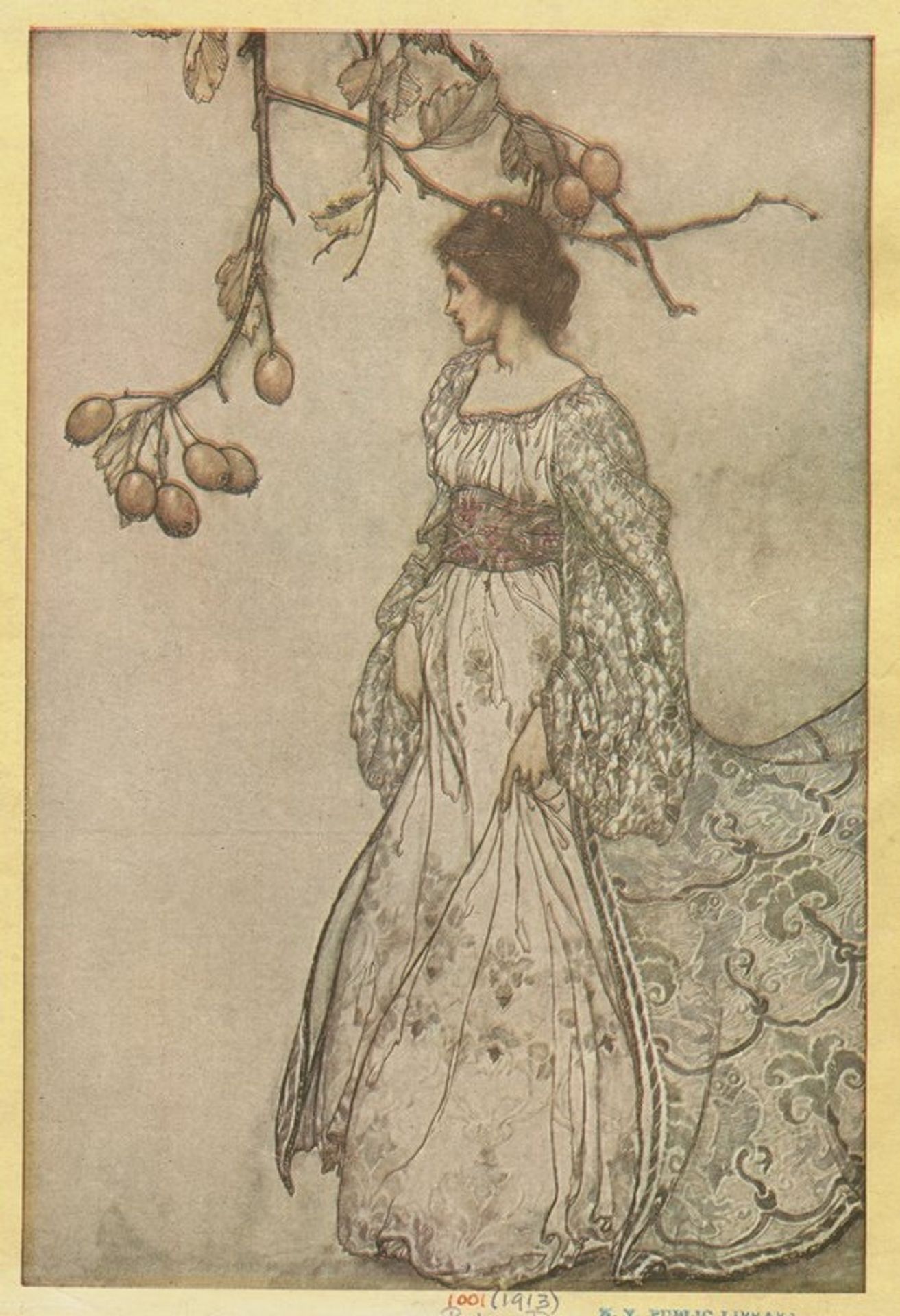 Looking very undancey indeed by Arthur Rackham