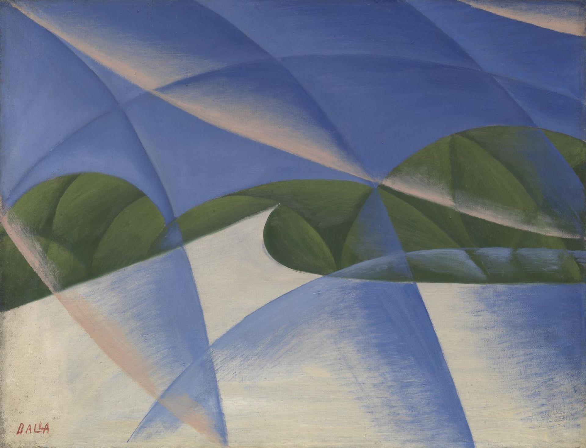 Abstract Speed: The Car has Passed by Giacomo Balla