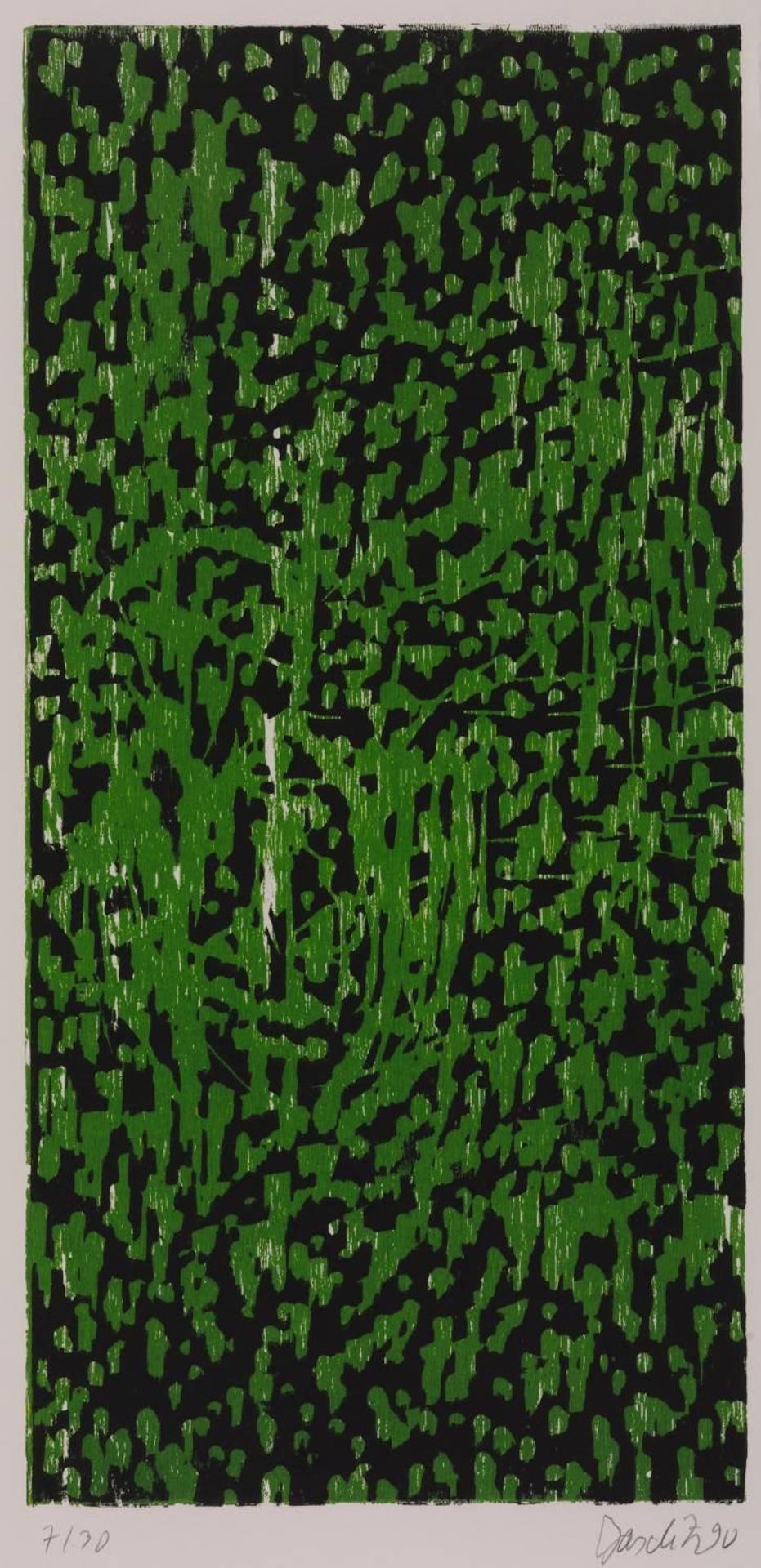 Green VIII by Georg Baselitz