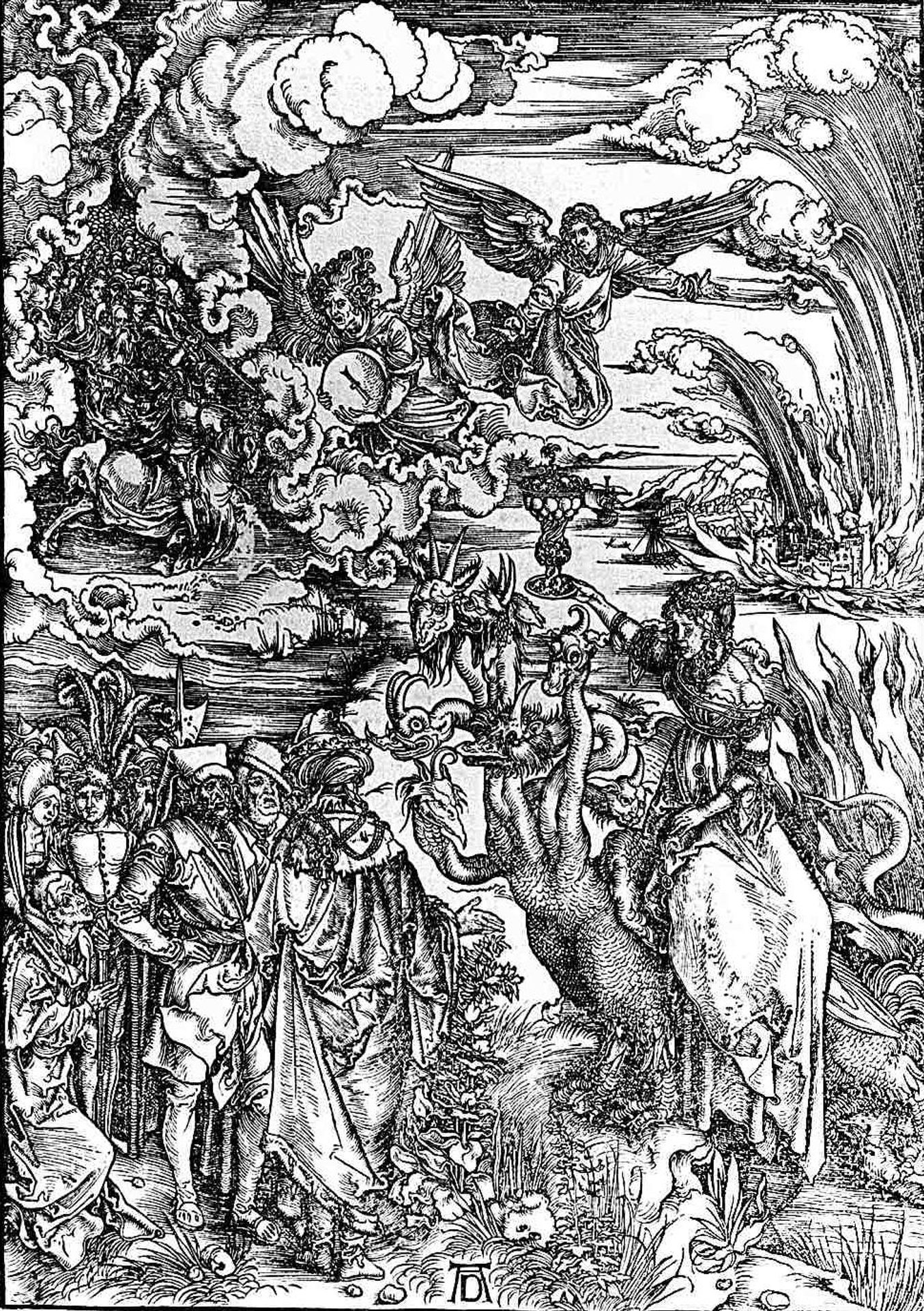 The Whore of Baylon by Albrecht Durer