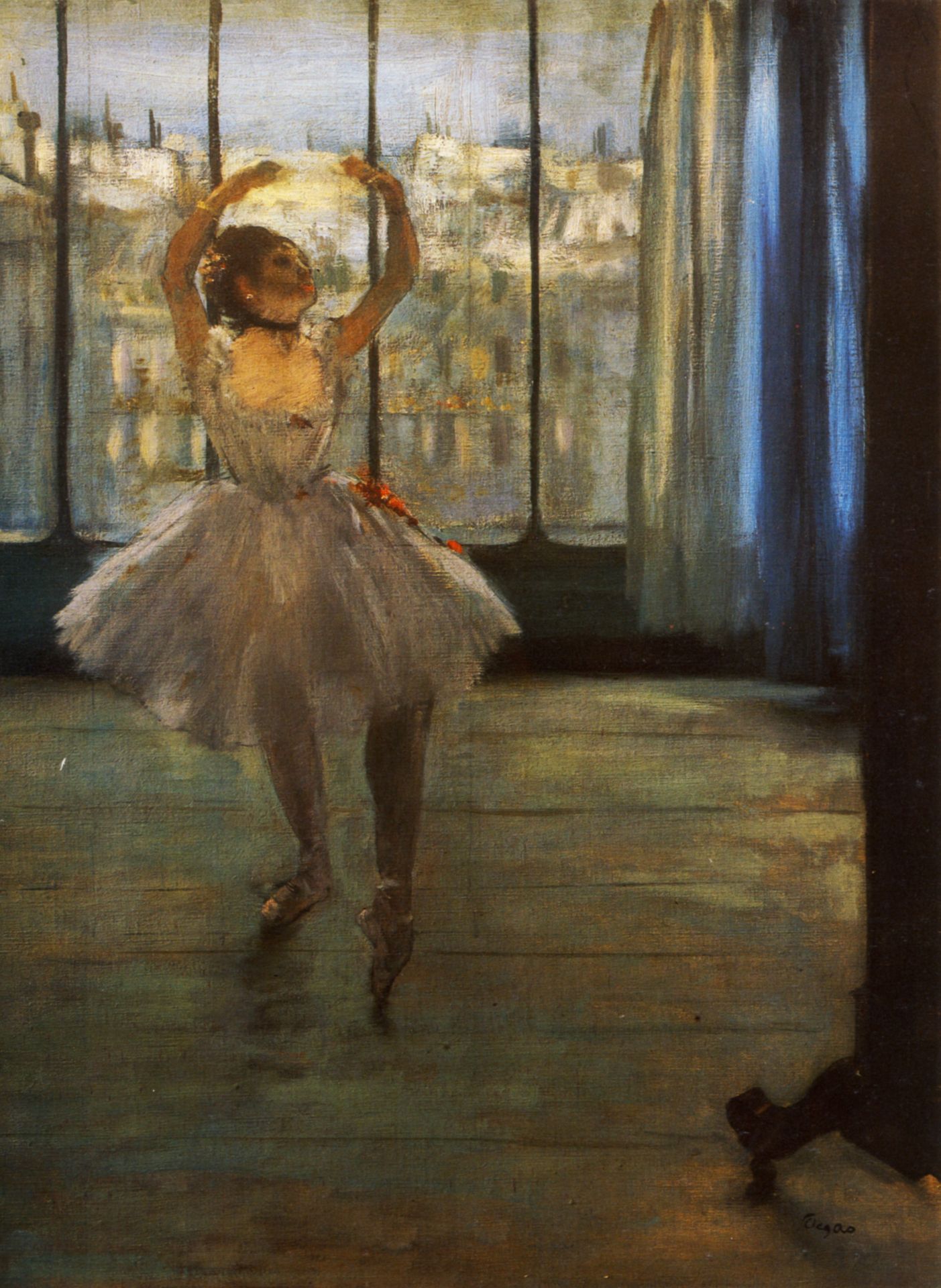 Dancer Posing by Edgar Degas