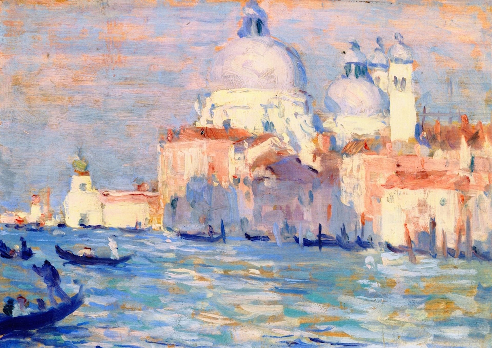 The Salute, Venice by Clarence Gagnon