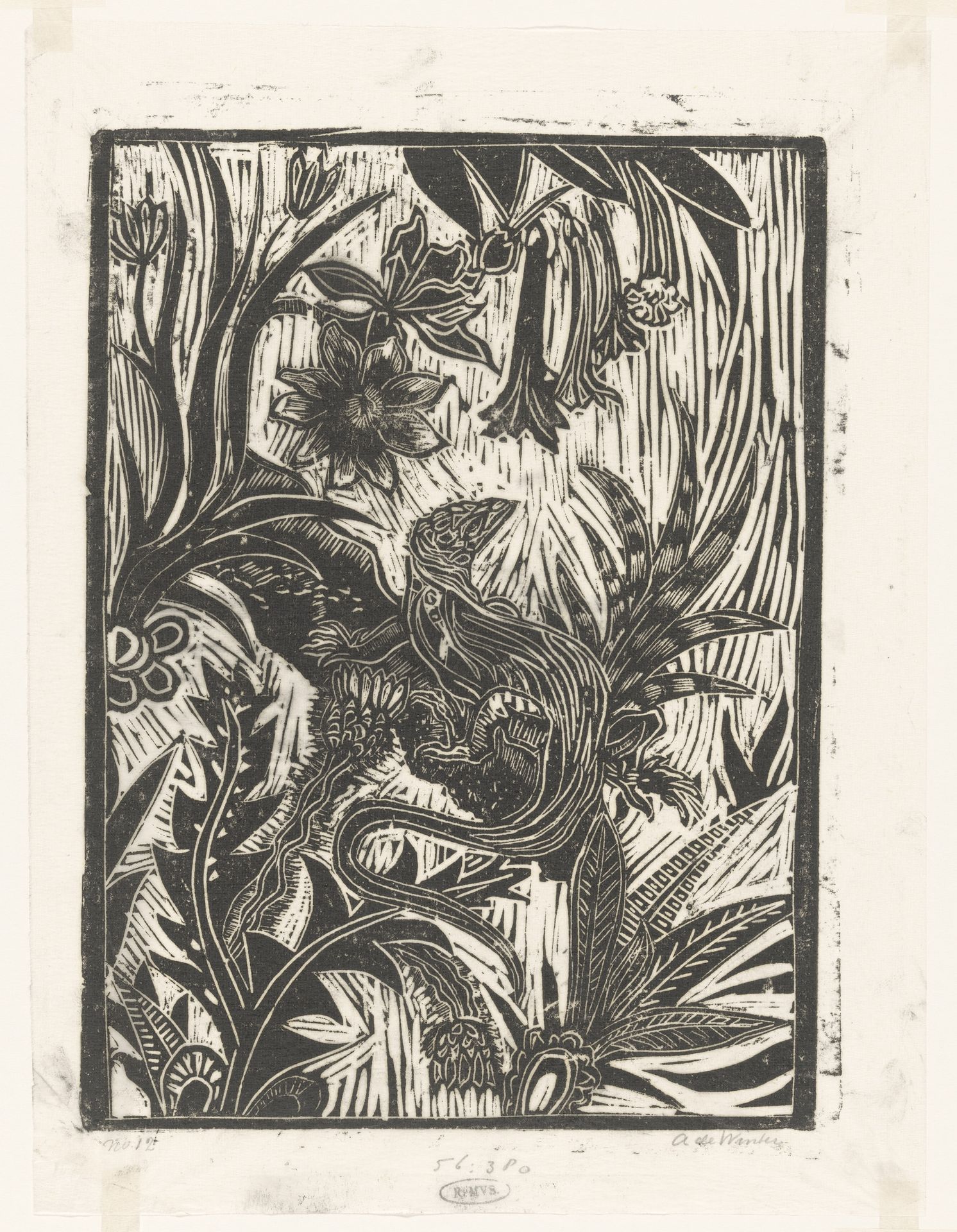 Hagedis by Janus de Winter