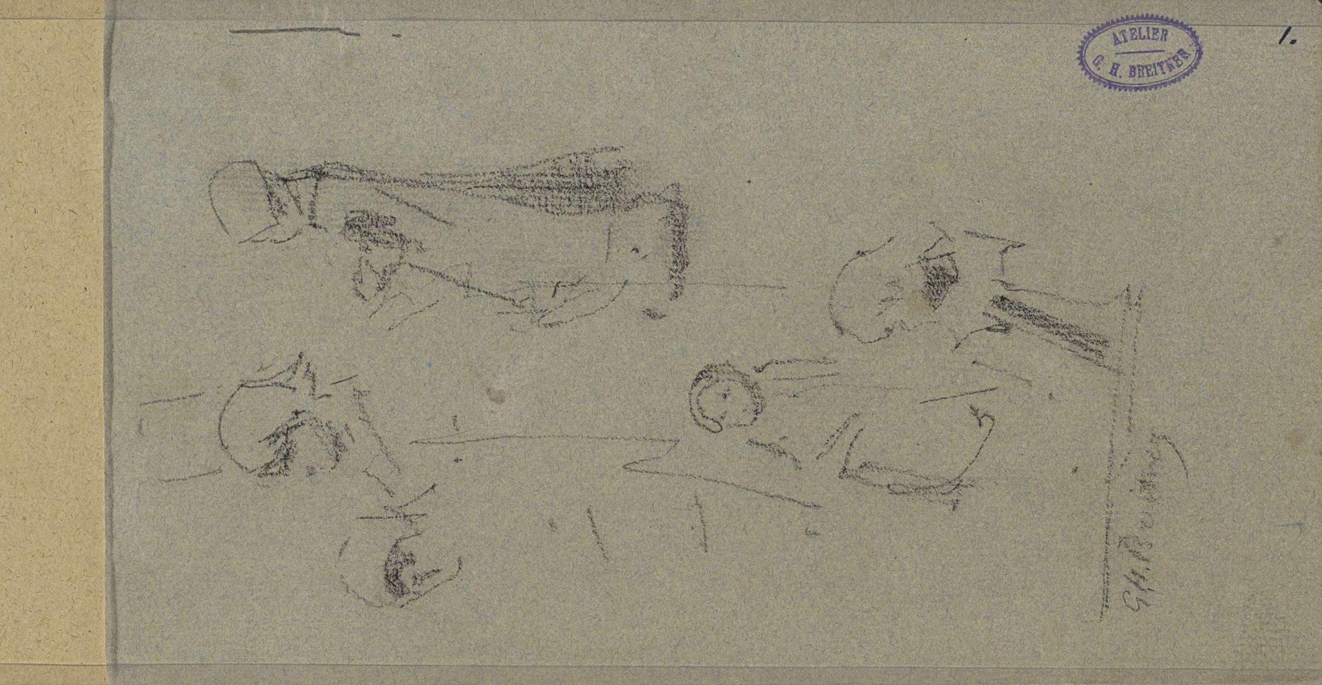 Kinderen by George Hendrik Breitner