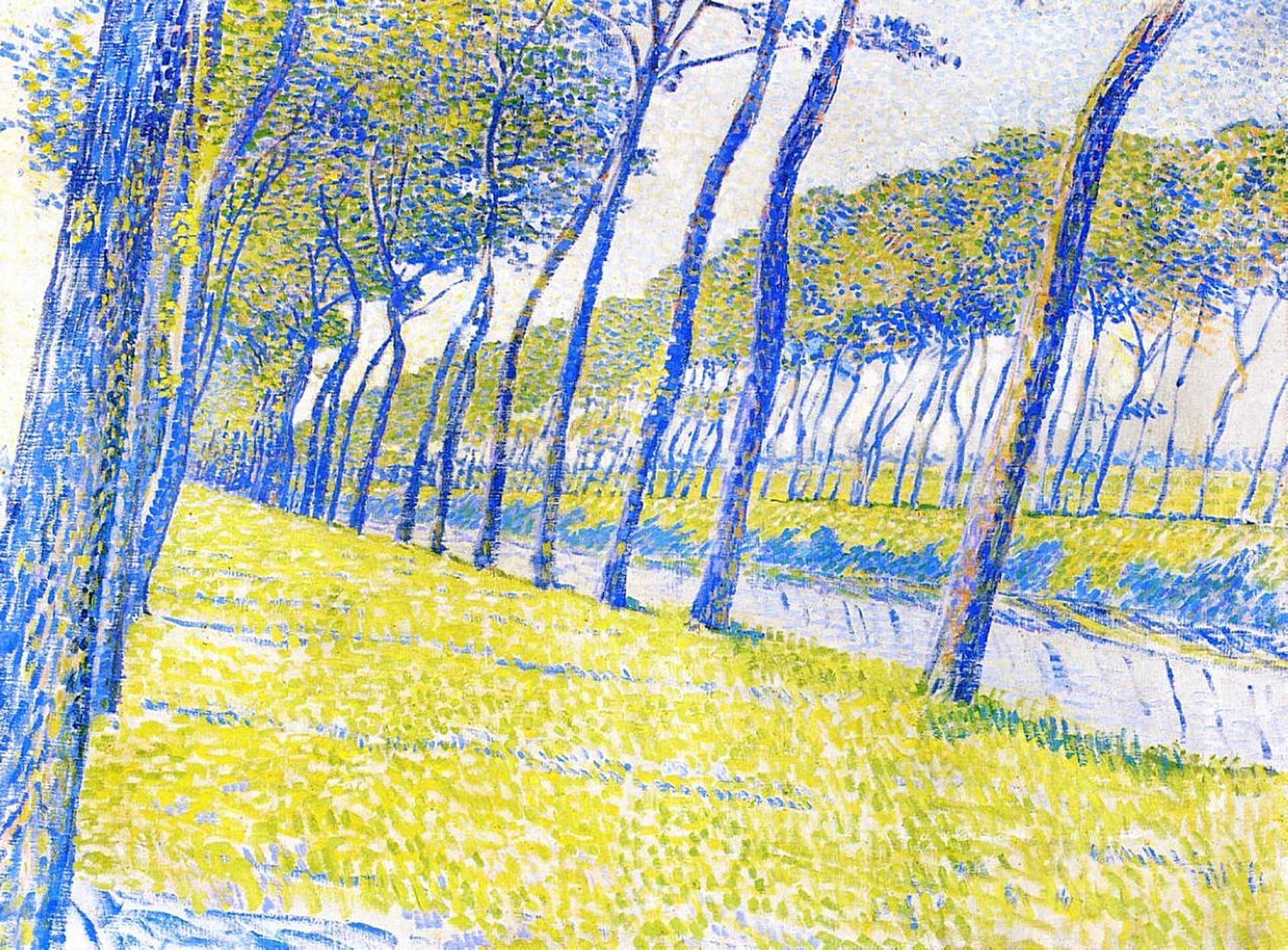 Canal in Flanders by Theo van Rysselberghe