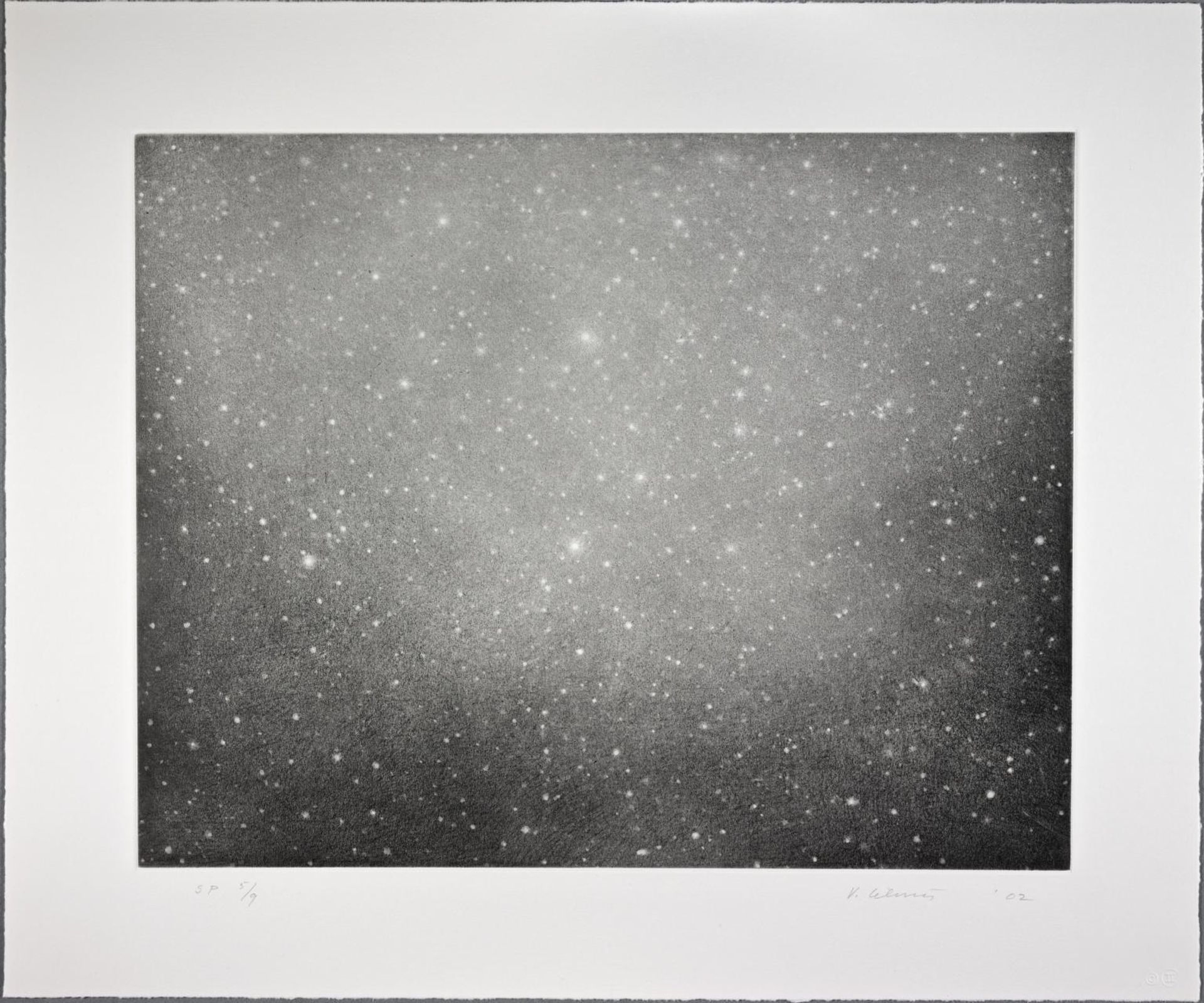 Night Sky 3 by Vija Celmins