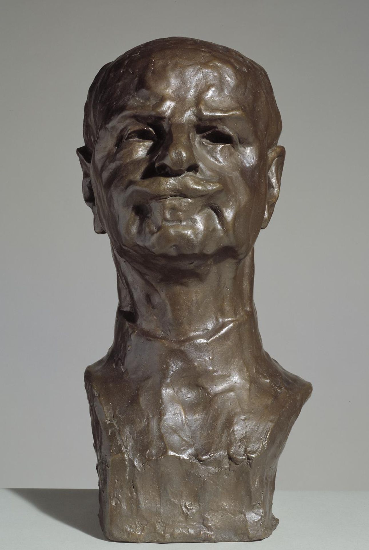 Major R.H. Raymond Smythies by Henri Gaudier-Brzeska