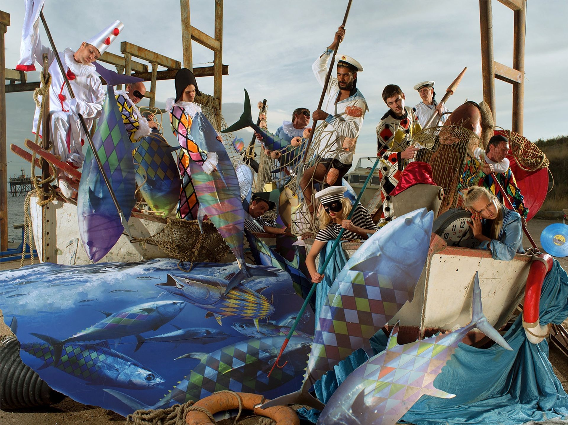 Commedia dell'Arte in Crimea by Arsen Savadov