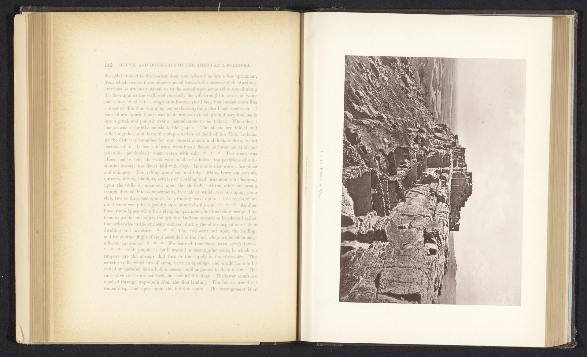 Pueblo of Wolpi by John Karl Hillers