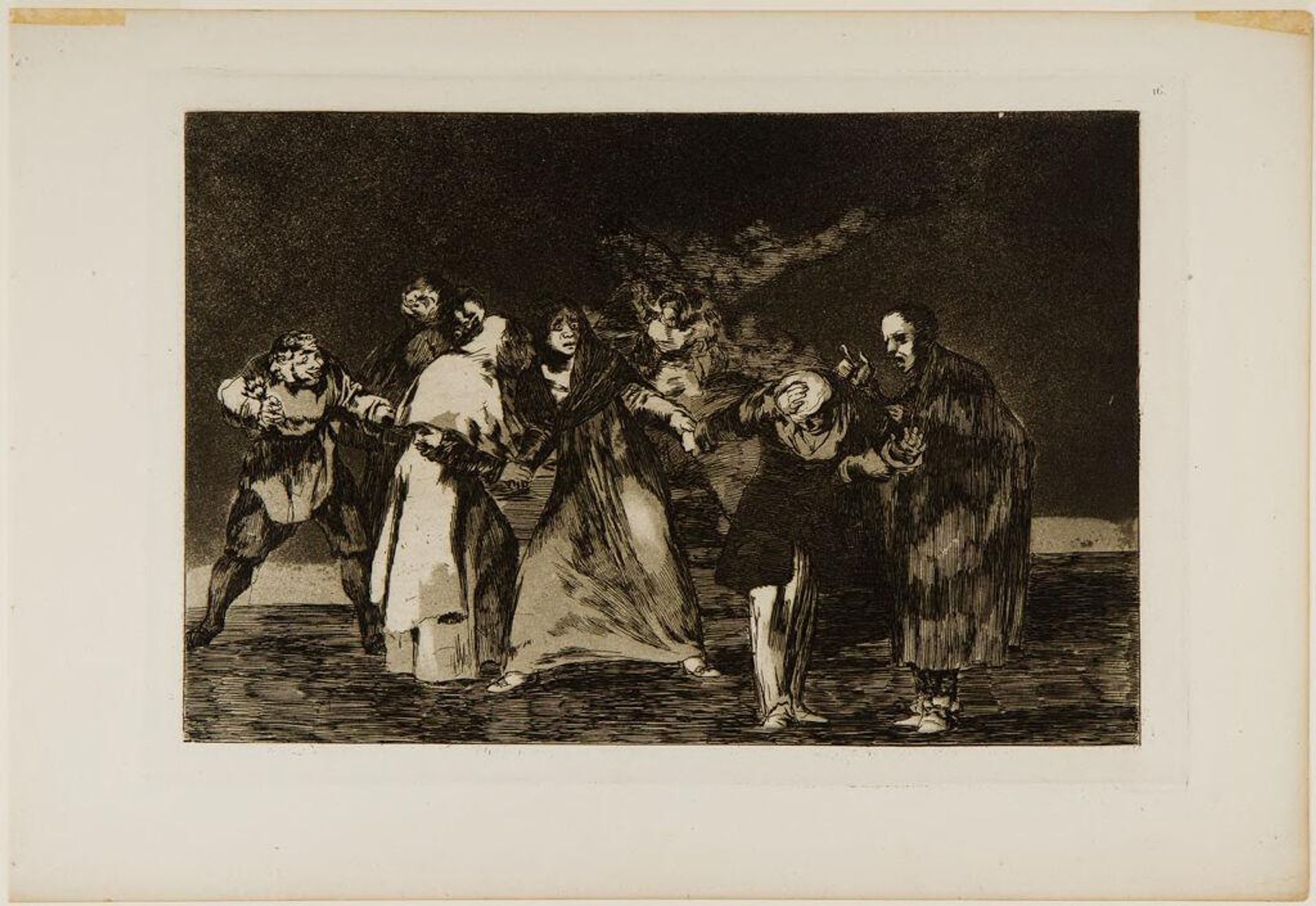 Wounds Heal Quicker Than Hasty Words by Francisco JosÃ© de Goya y Lucientes