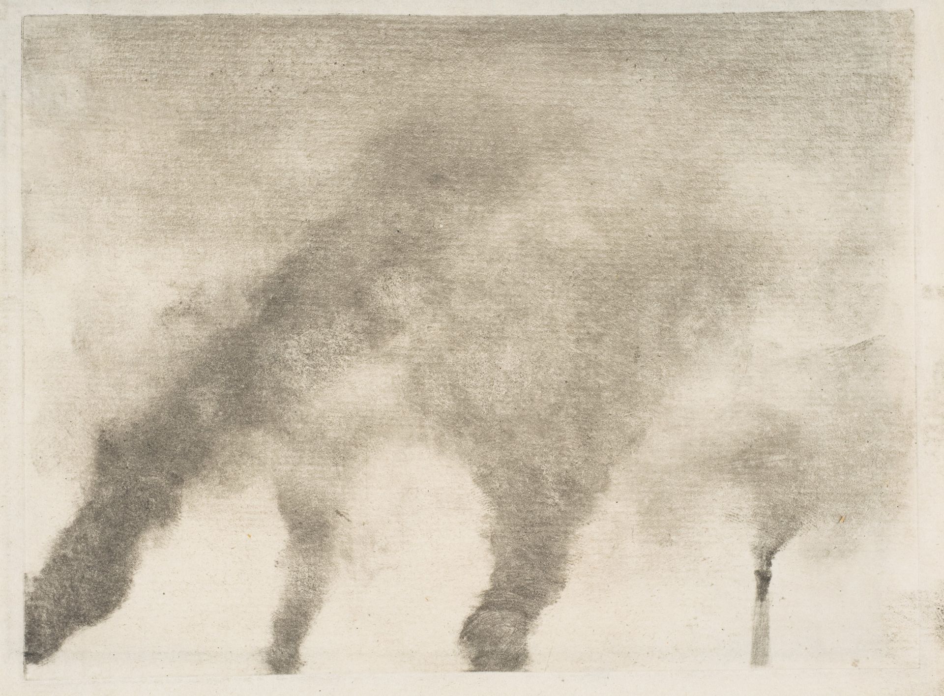 Factory Smoke by Edgar Degas