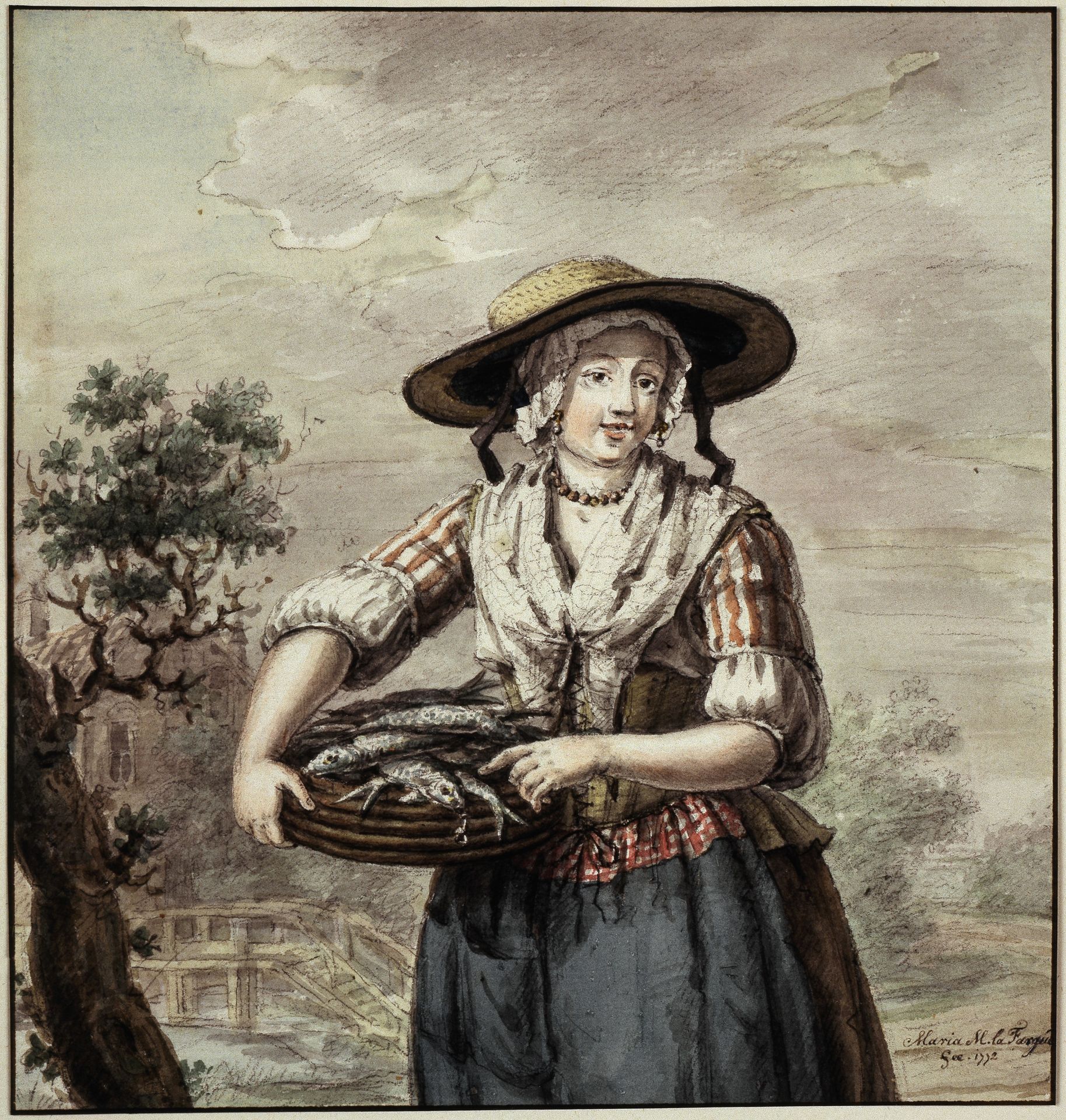 Fishwife by Maria Margaretha la Fargue