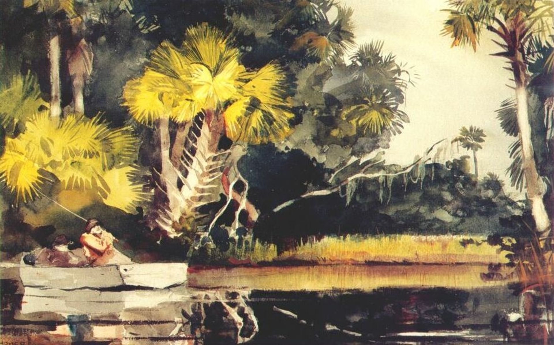 Homosassa jungle (Florida) by Winslow Homer