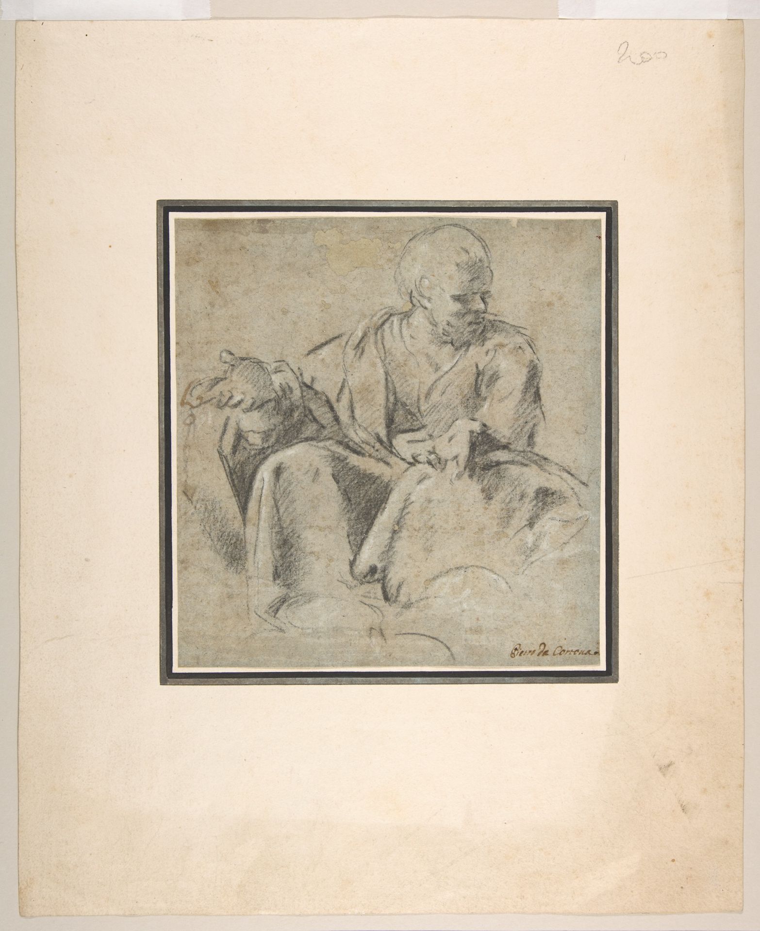 Study for a Figure of Saint Joseph by Bartolomeo Schedoni
