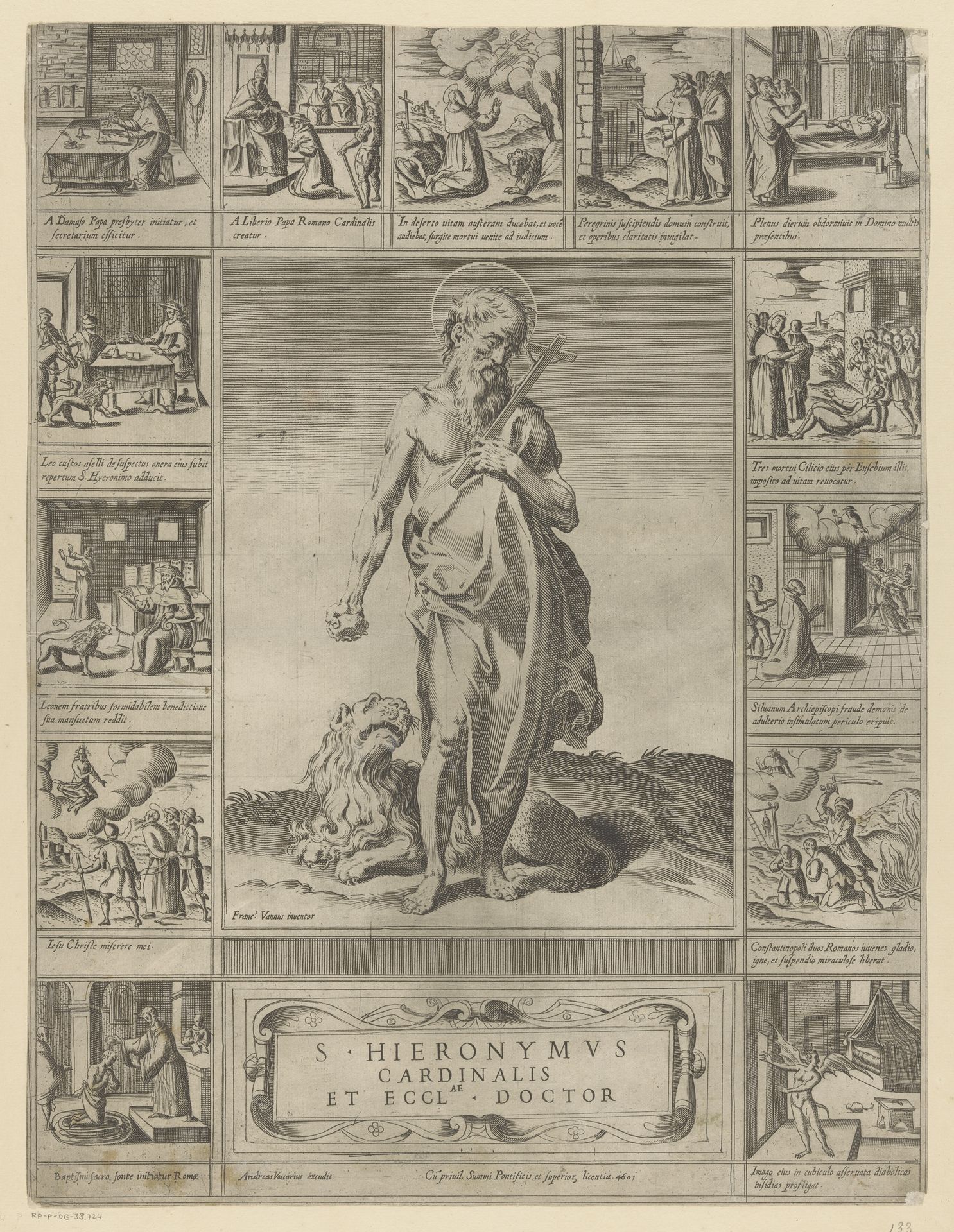 Leven van de heilige Hieronymus by Anonymous