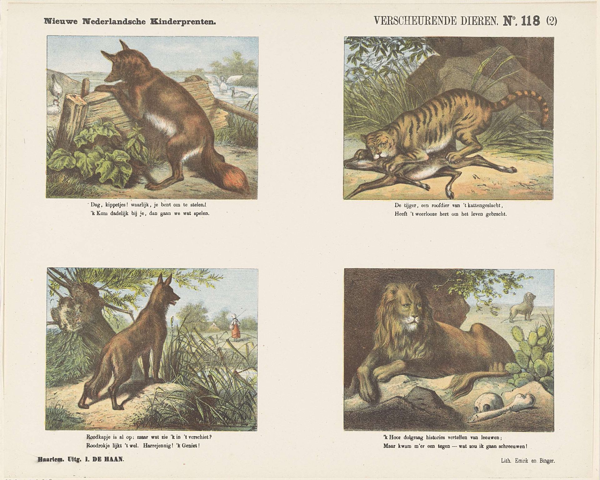 Verscheurende dieren / (2) by Jan de Haan