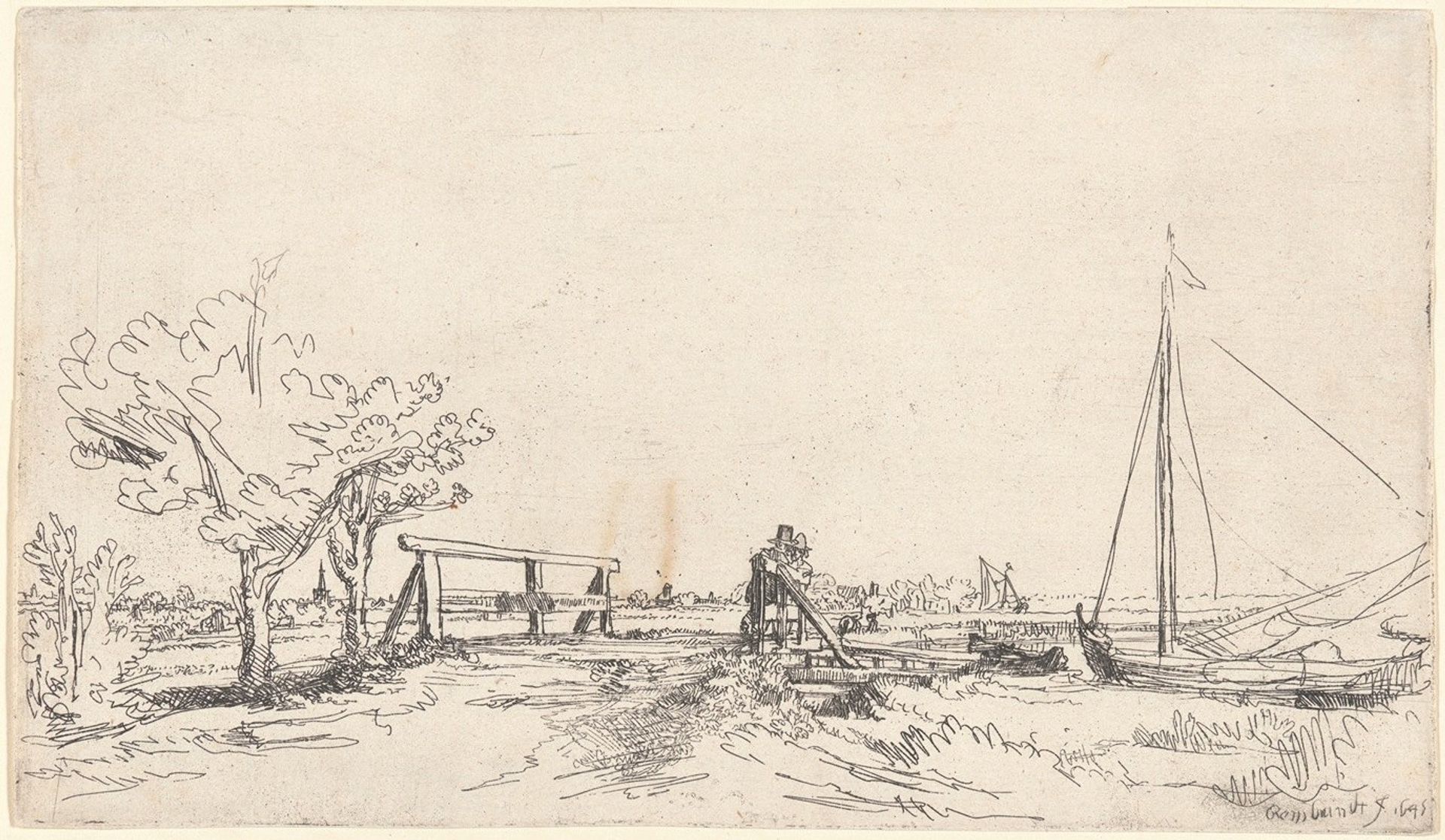 Six’s Bridge by Rembrandt van Rijn