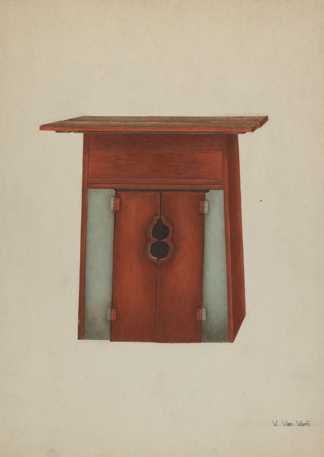 Altar for Chinese Temple by Vera Van Voris