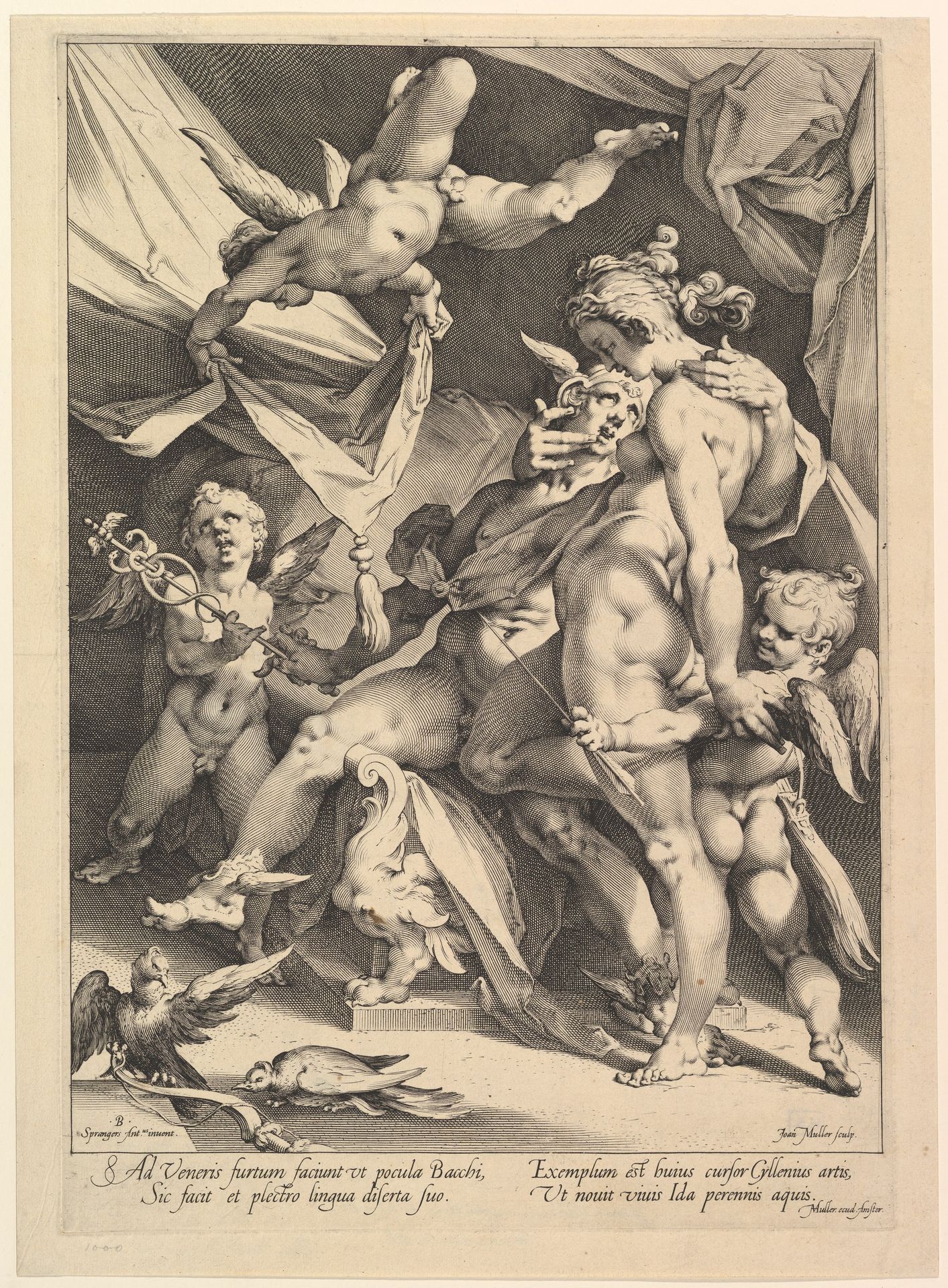 Venus and Mercury by Jan Muller